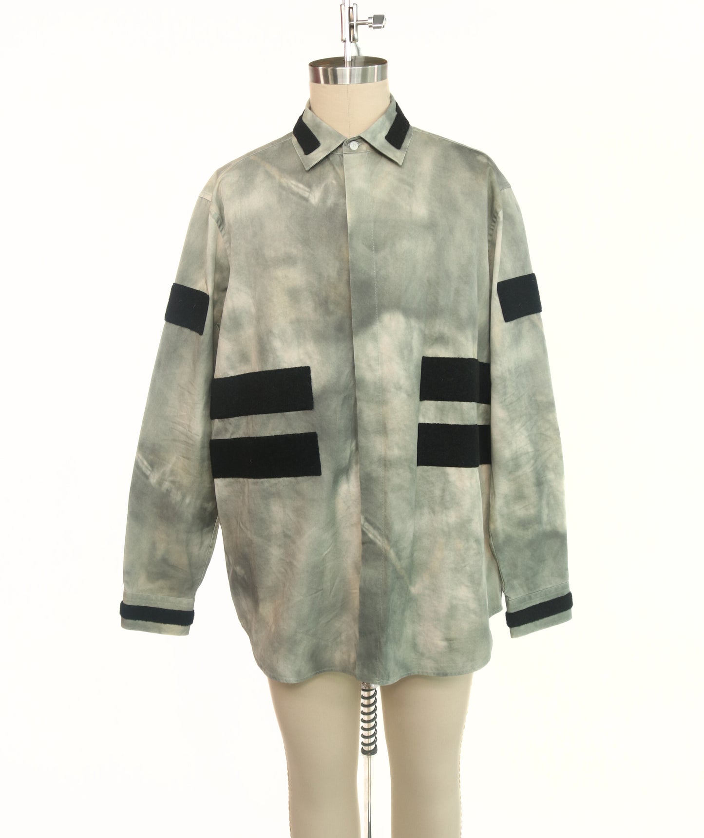 Balmain Long Sleeve Tie - Dye Shirt