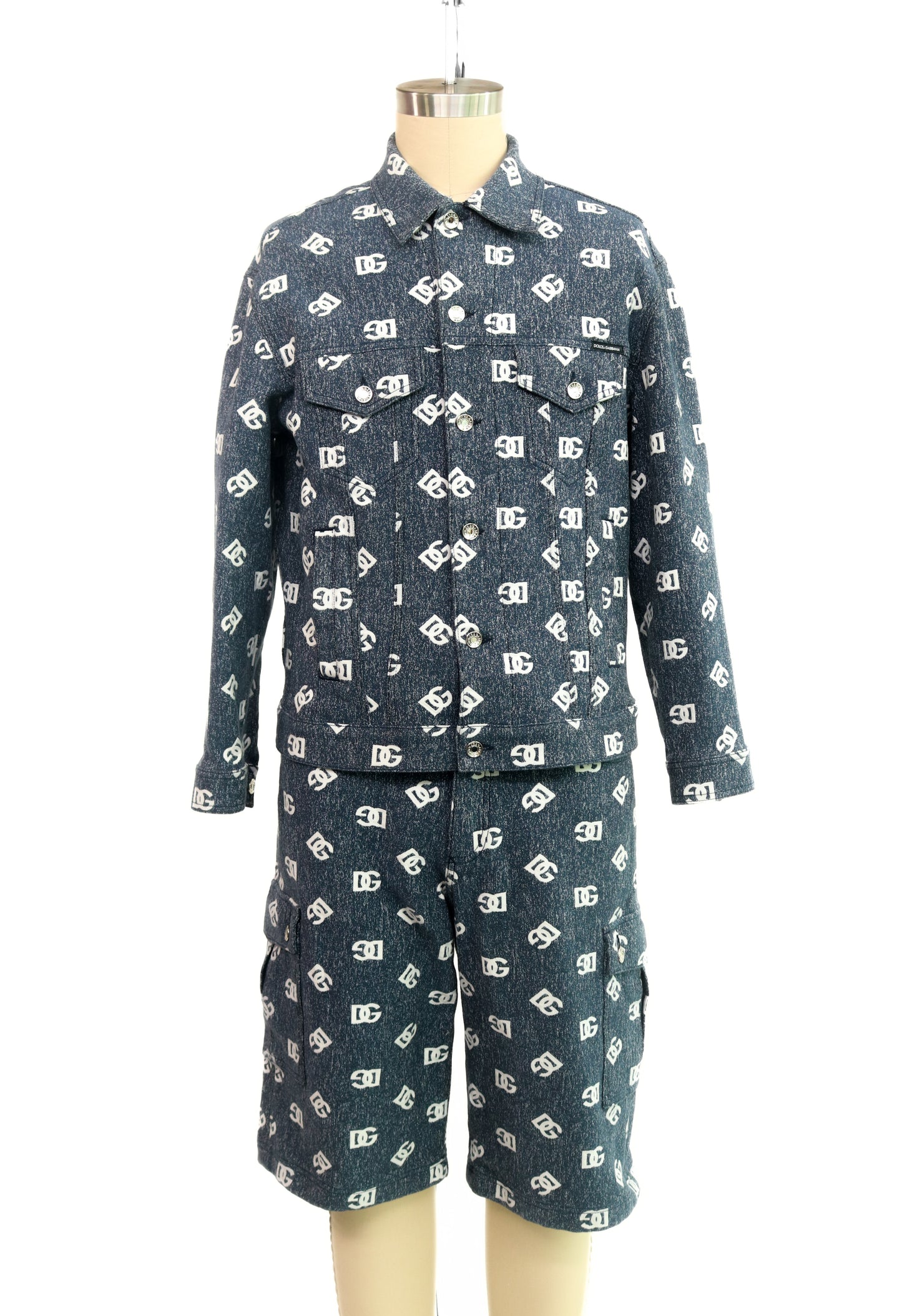 Dolce & Gabbana Monogram Denim Jacket