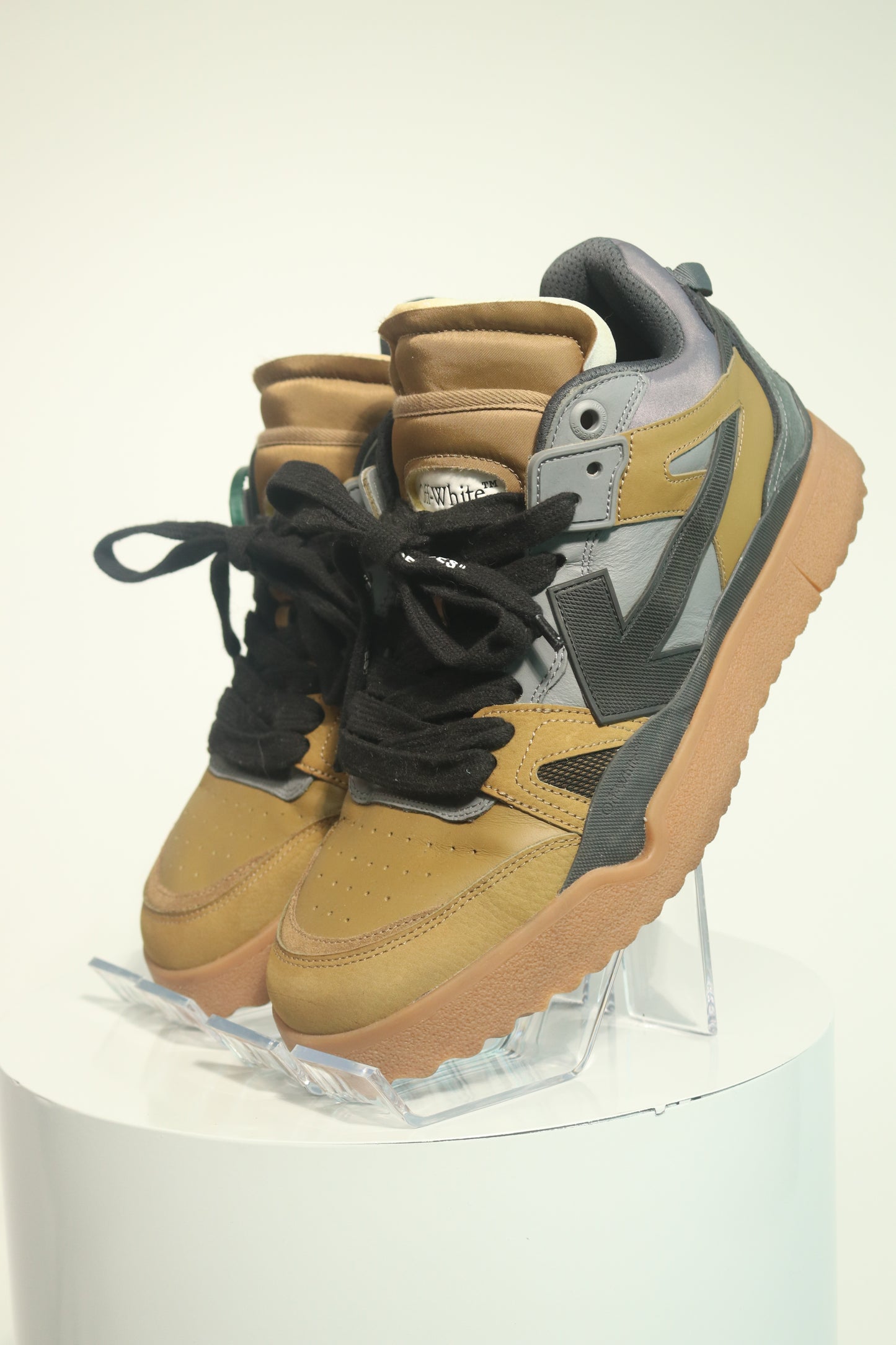 Off-White Sponge Mid Top Sneakers