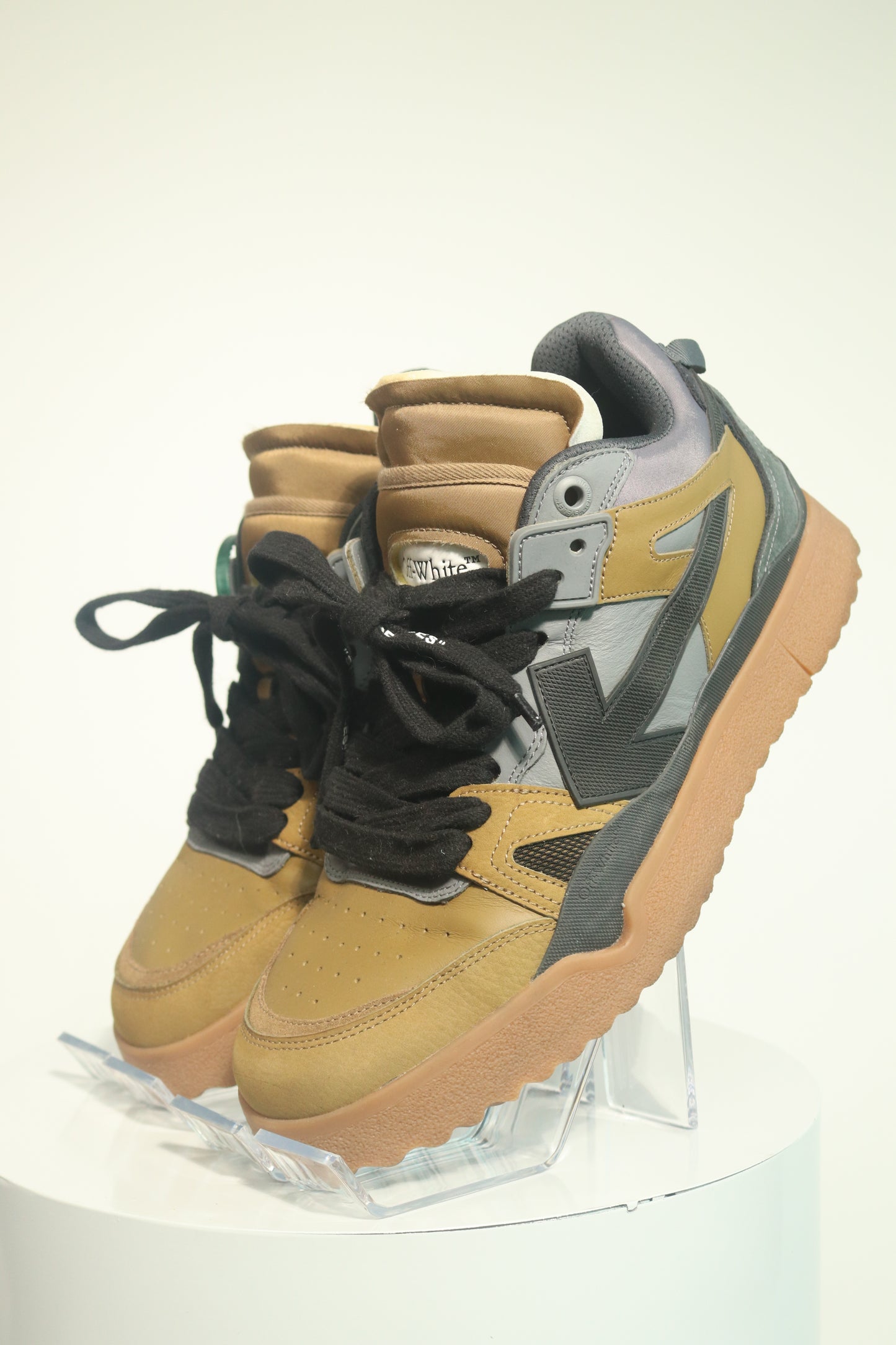 Off-White Sponge Mid Top Sneakers