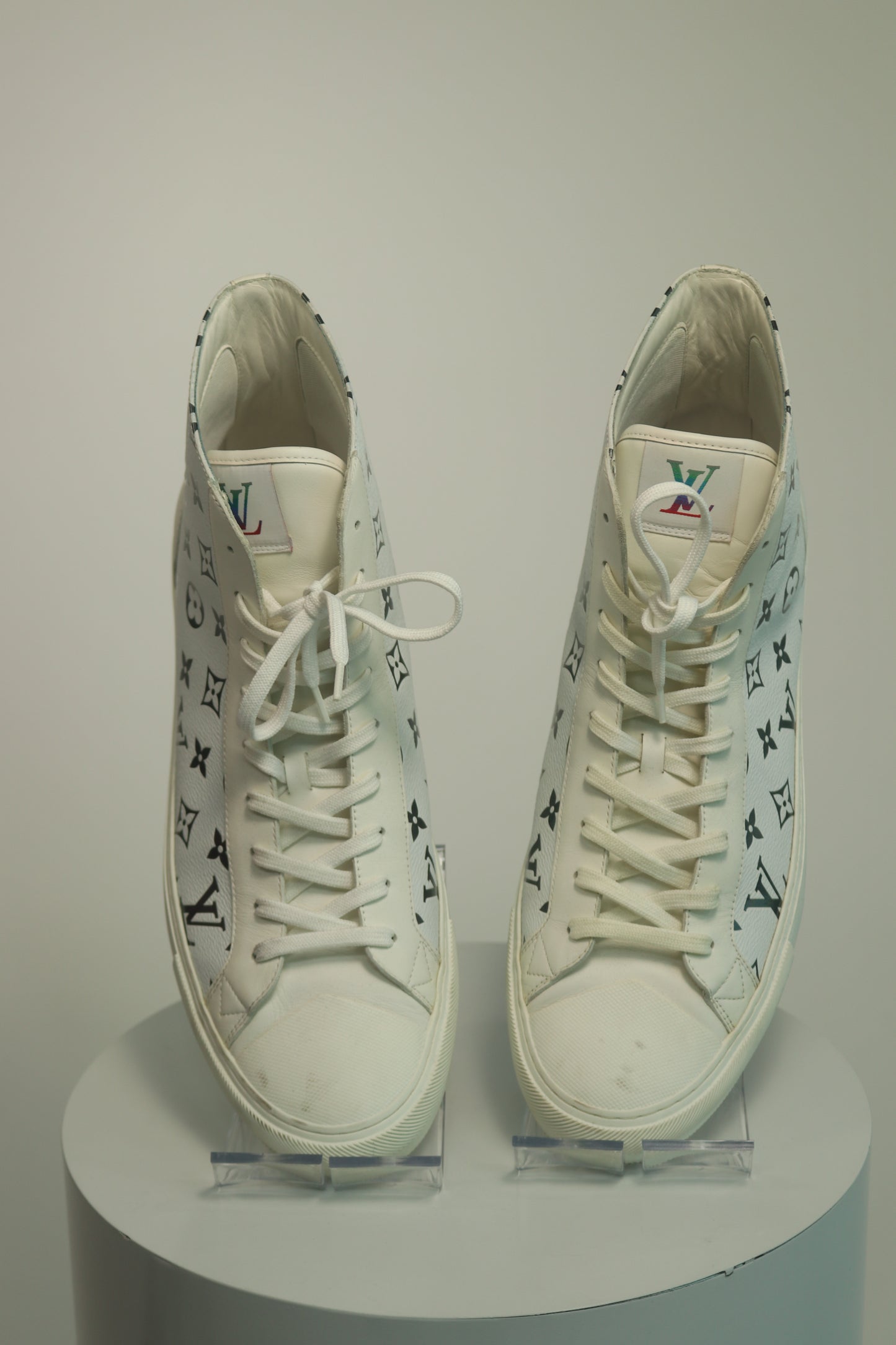 Louis Vuitton LV Monogram Leather Sneakers