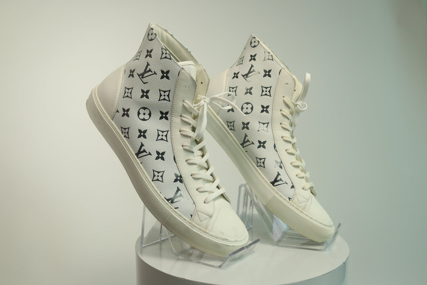 Louis Vuitton LV Monogram Leather Sneakers