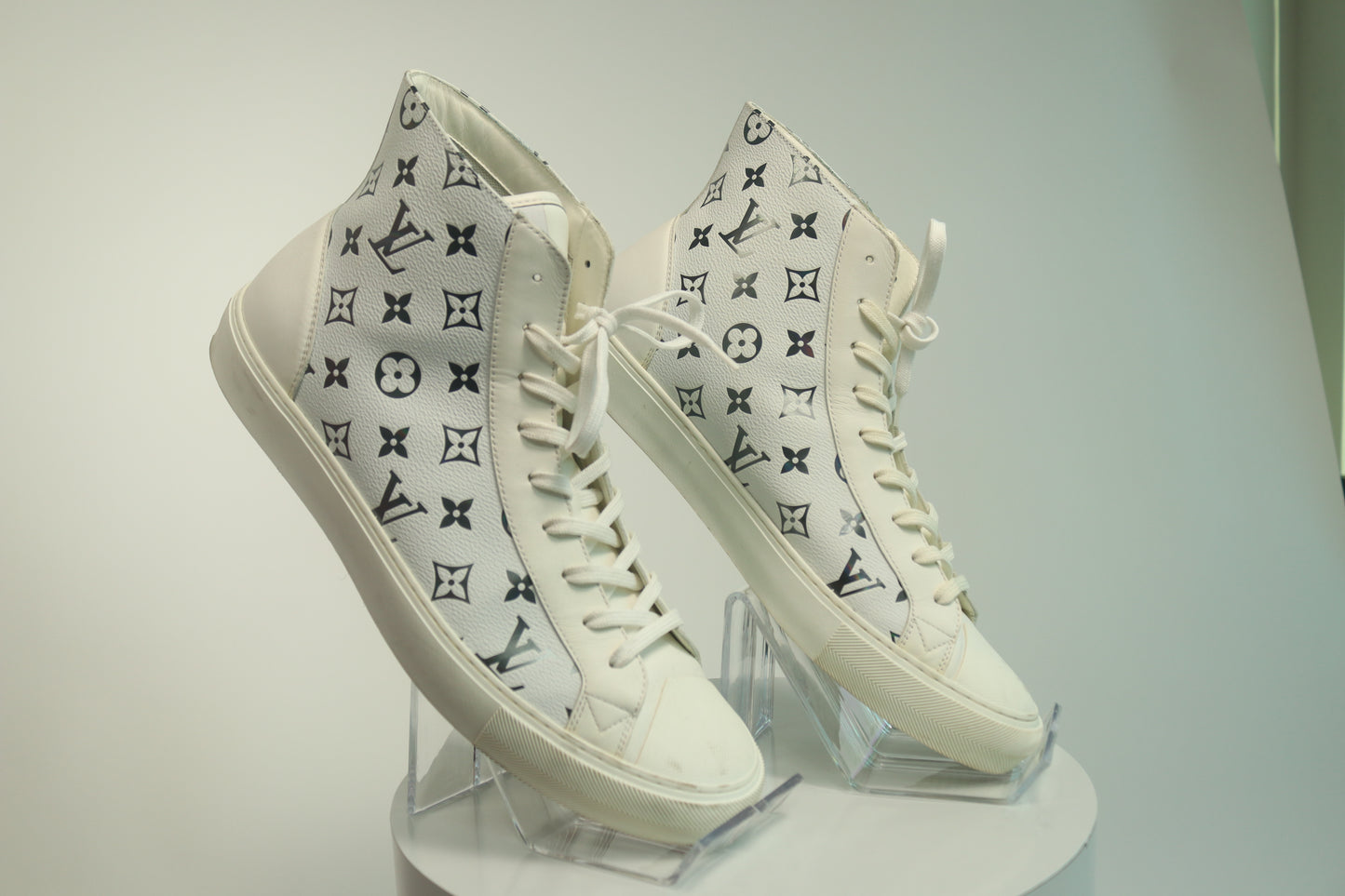 Louis Vuitton LV Monogram Leather Sneakers