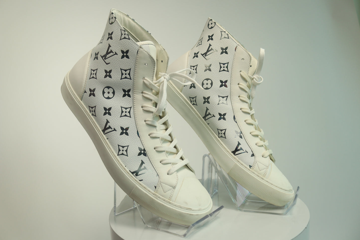 Louis Vuitton LV Monogram Leather Sneakers