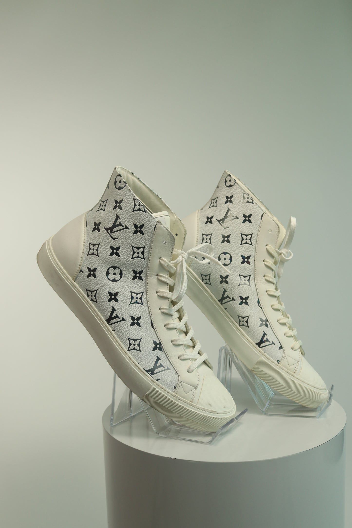 Louis Vuitton LV Monogram Leather Sneakers