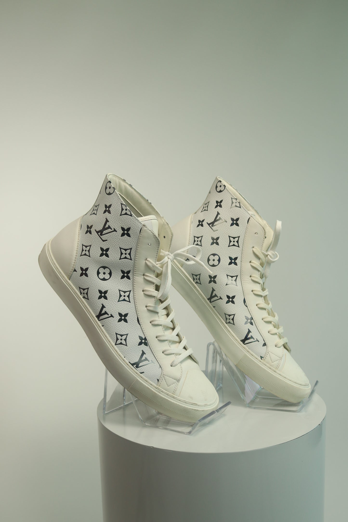 Louis Vuitton LV Monogram Leather Sneakers