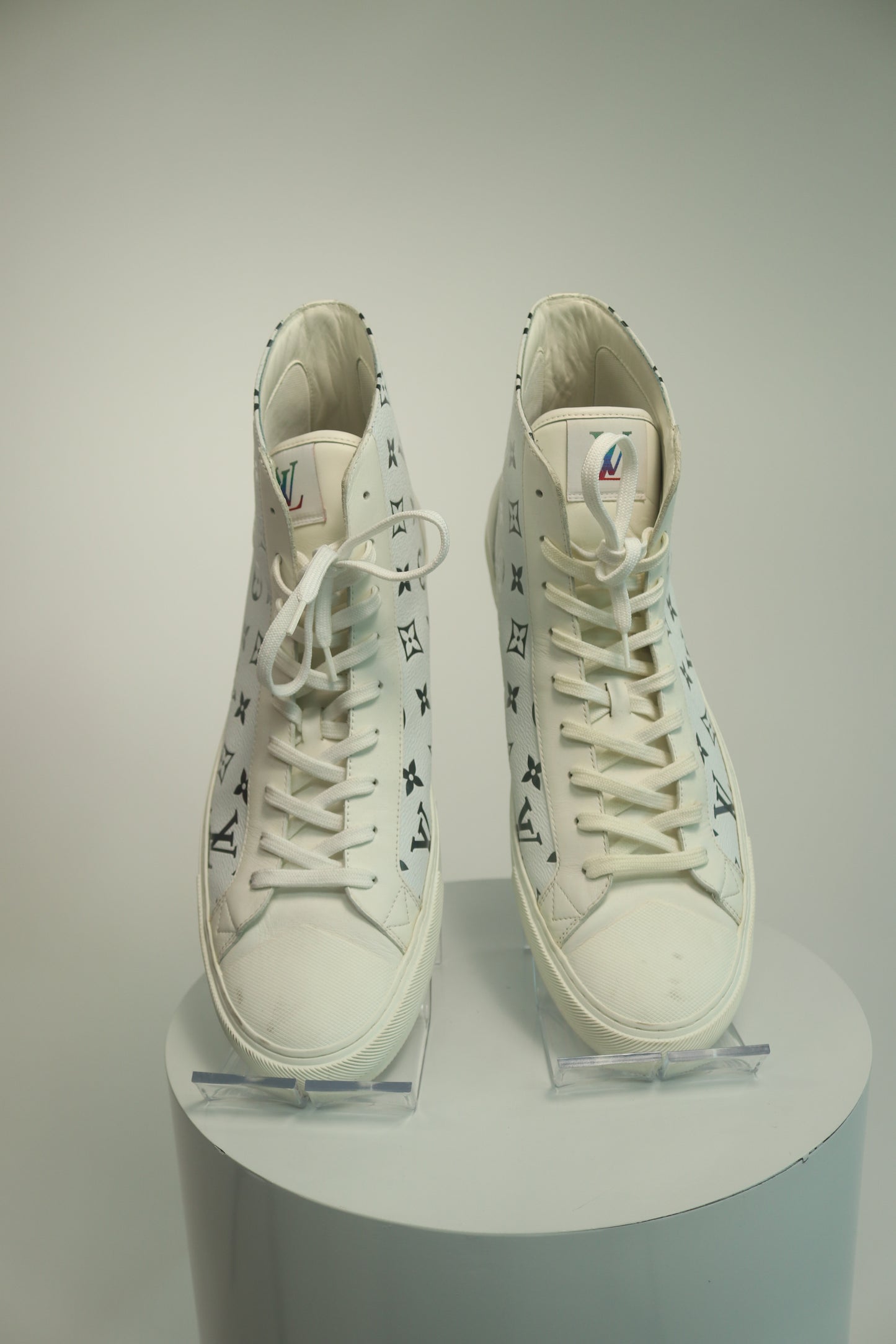 Louis Vuitton LV Monogram Leather Sneakers