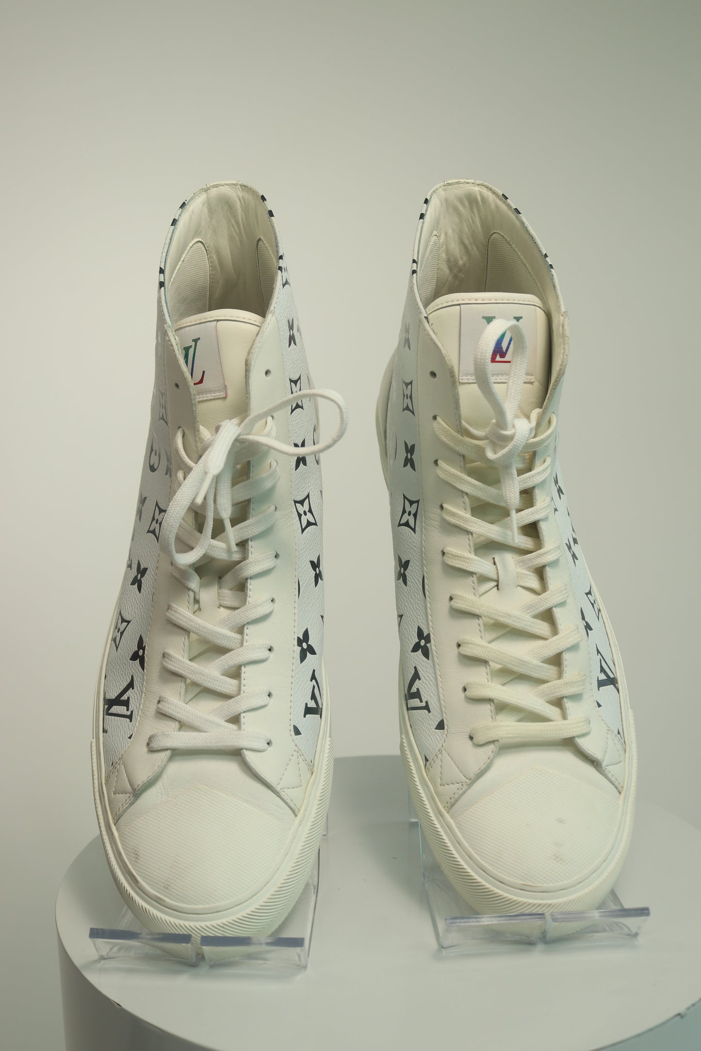 Louis Vuitton LV Monogram Leather Sneakers