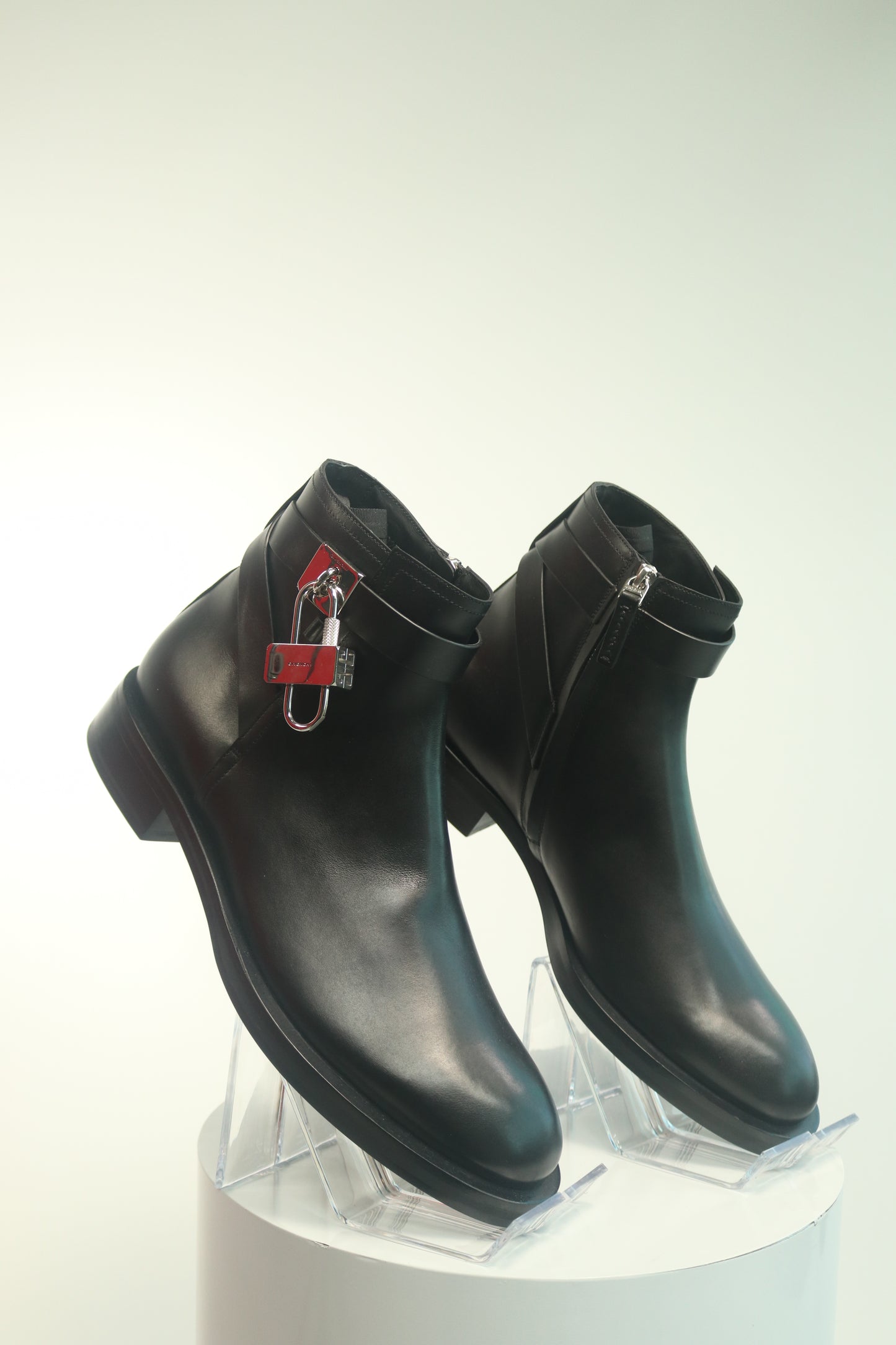Givenchy Lock Leather Boots
