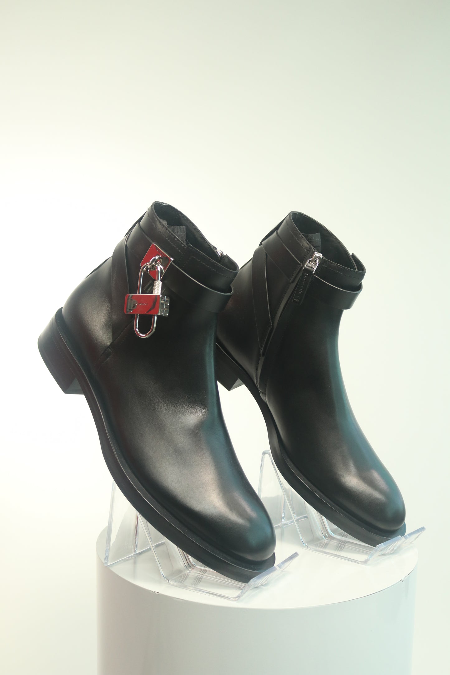 Givenchy Lock Leather Boots