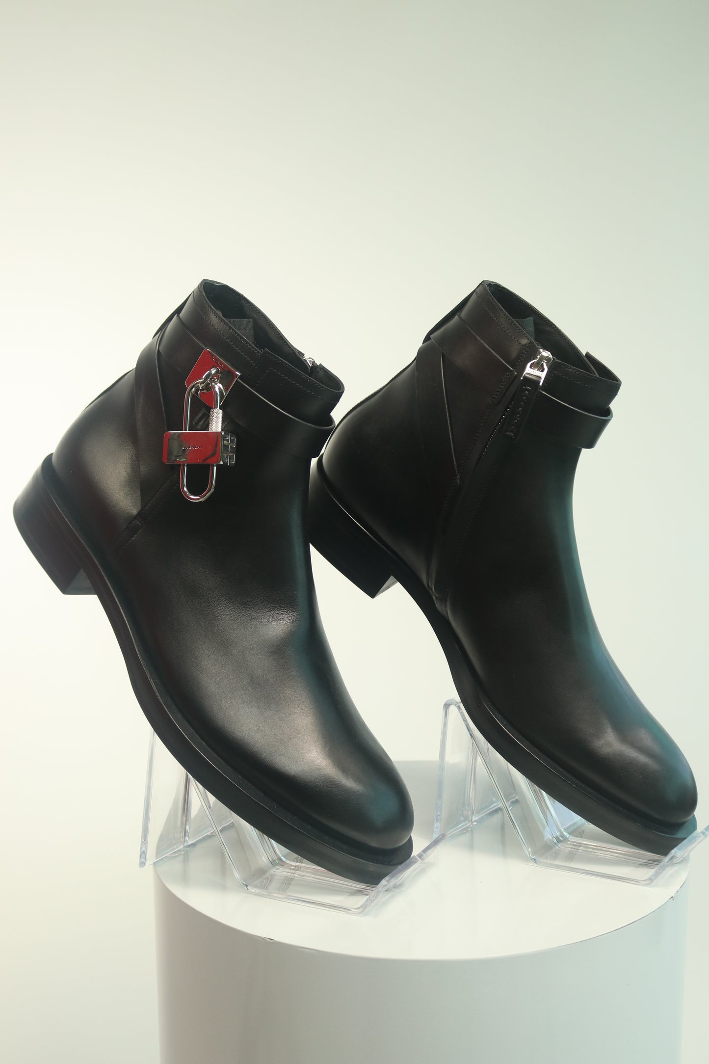 Givenchy Lock Leather Boots
