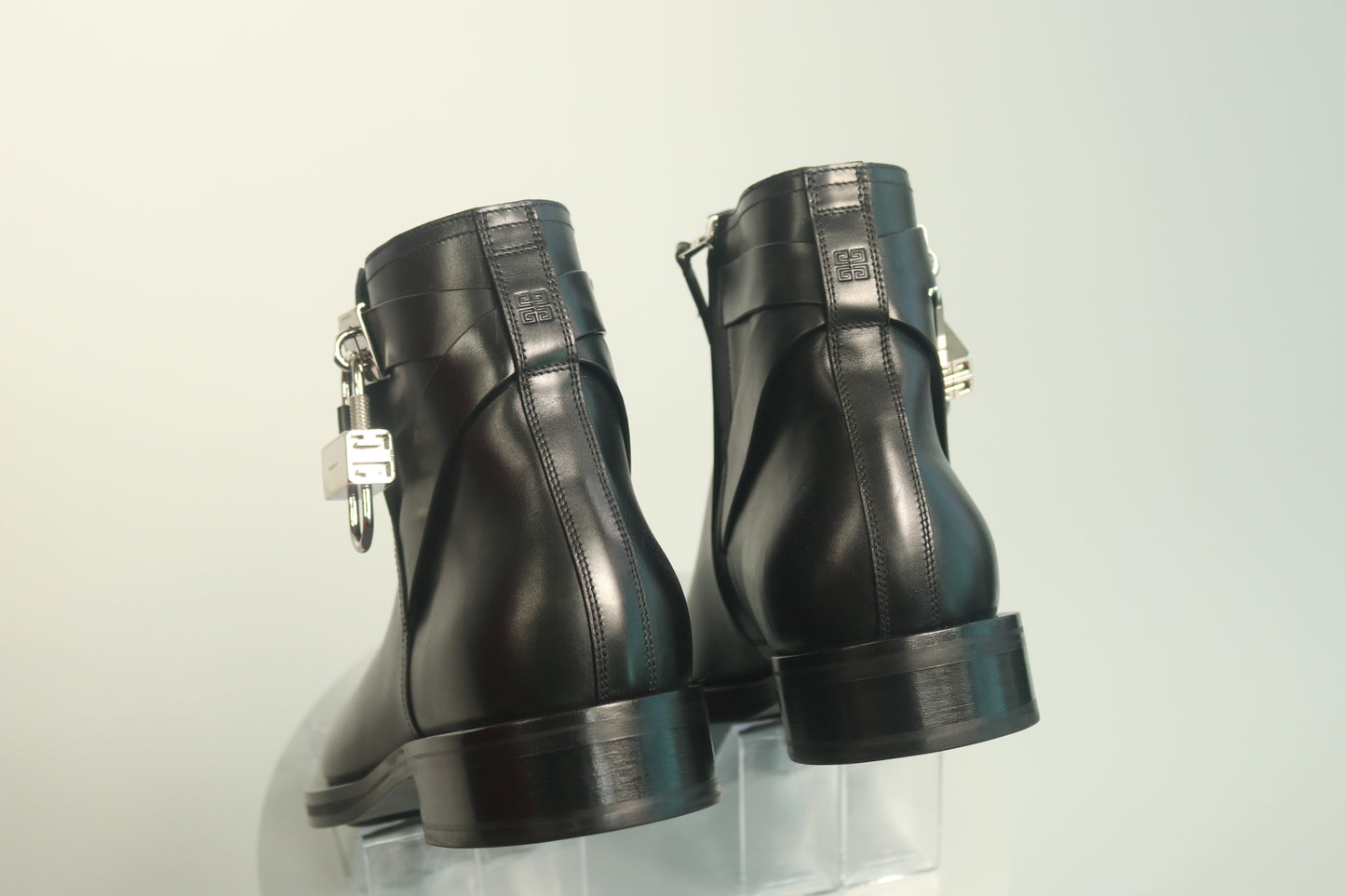 Givenchy Lock Leather Boots