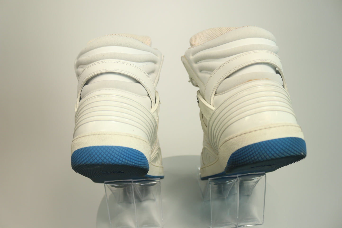 Gucci Basket Blue High Top Sneakers