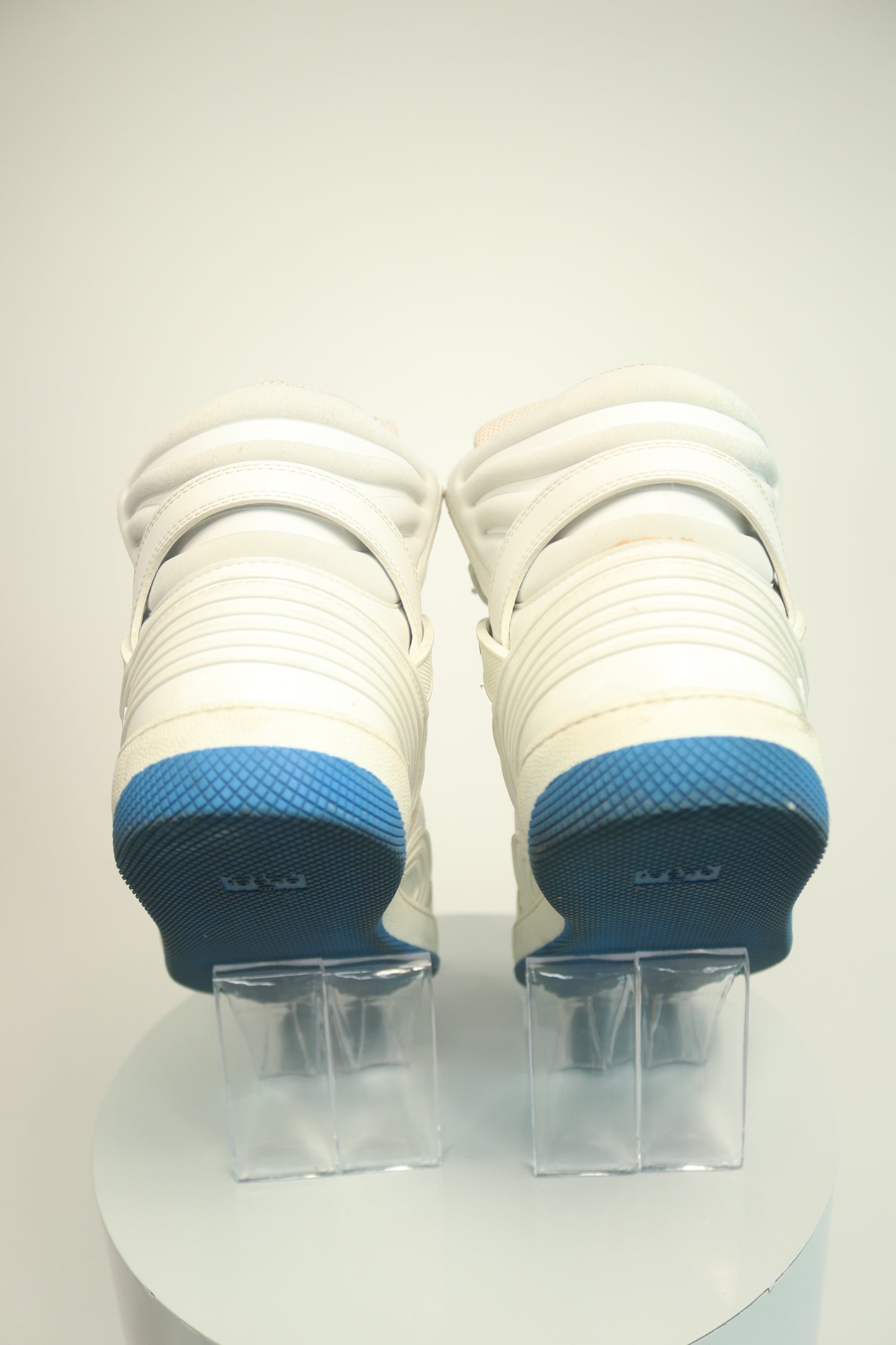 Gucci Basket Blue High Top Sneakers