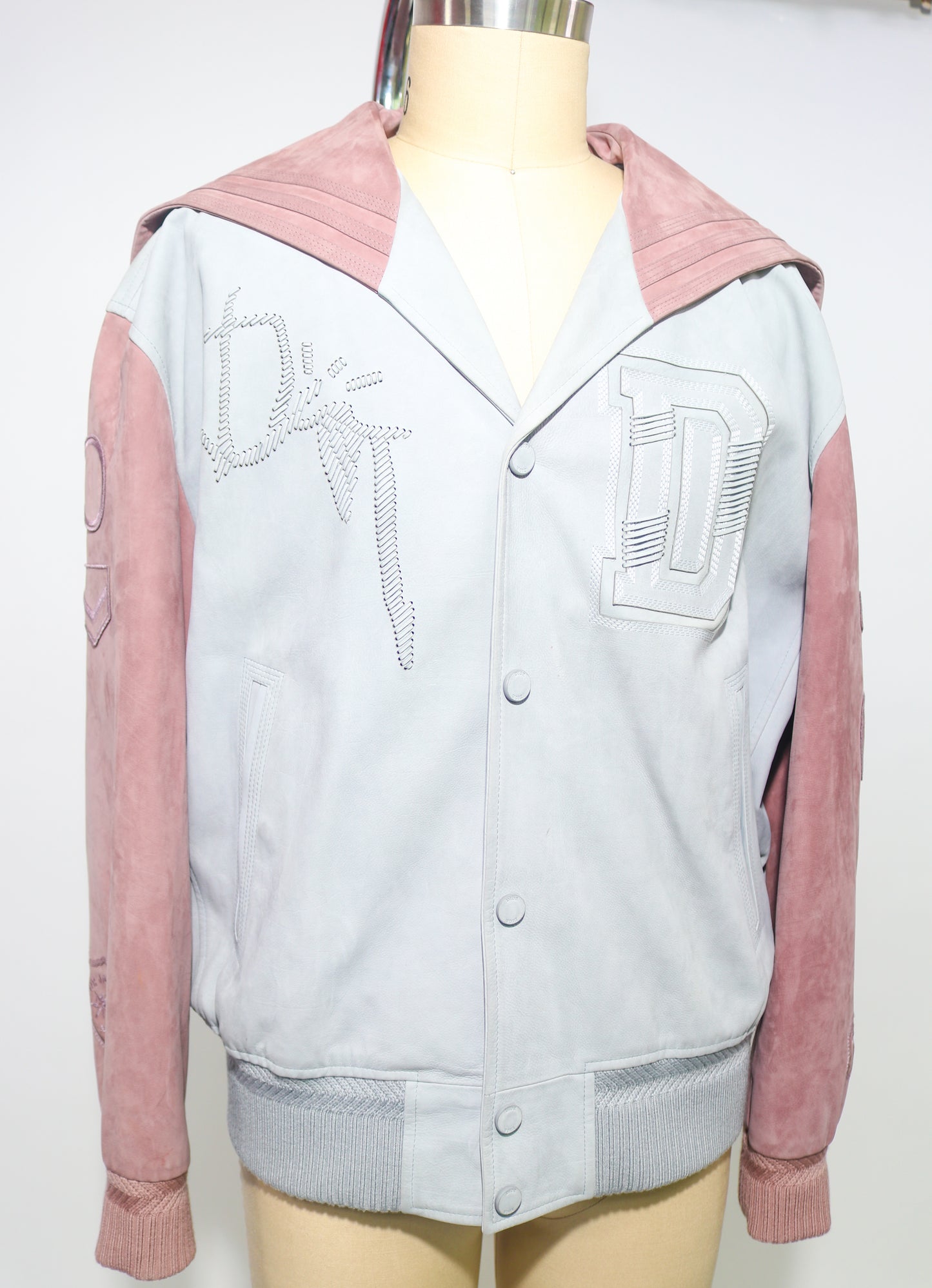 Dior Leather Varsity Jacket