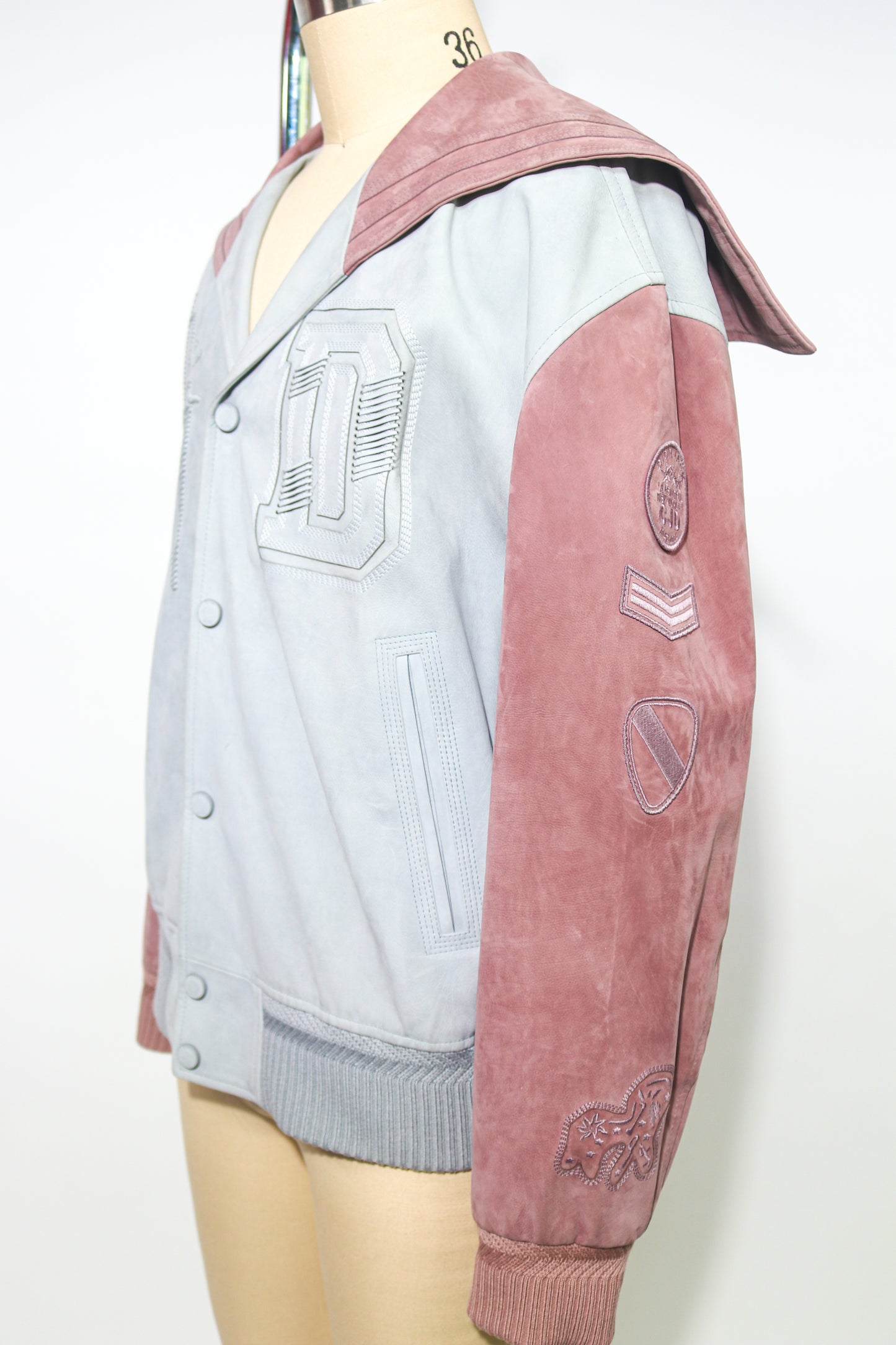 Dior Leather Varsity Jacket