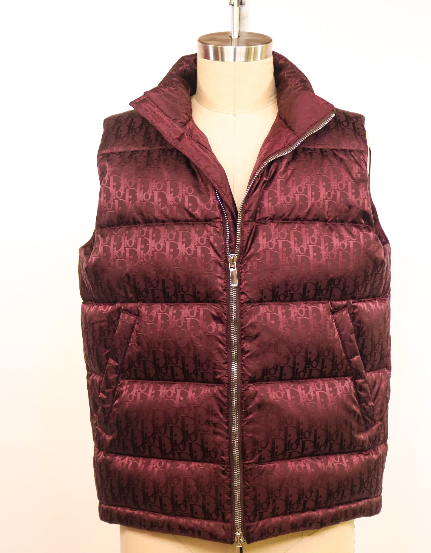 Dior Oblique Puffer Vest