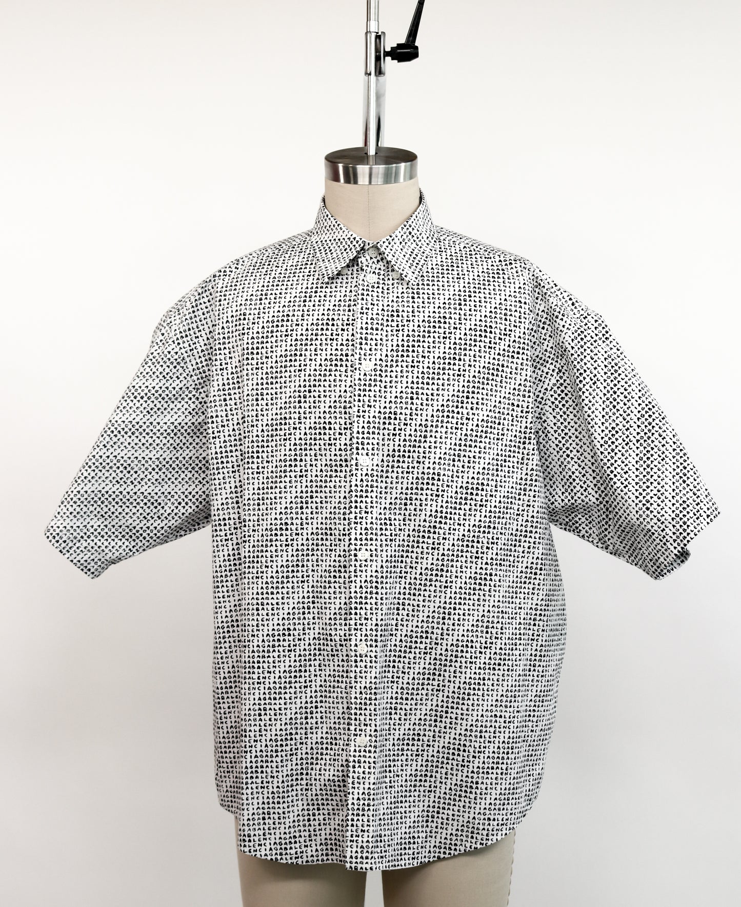 Balenciaga Short Sleeve Button-Up Shirt