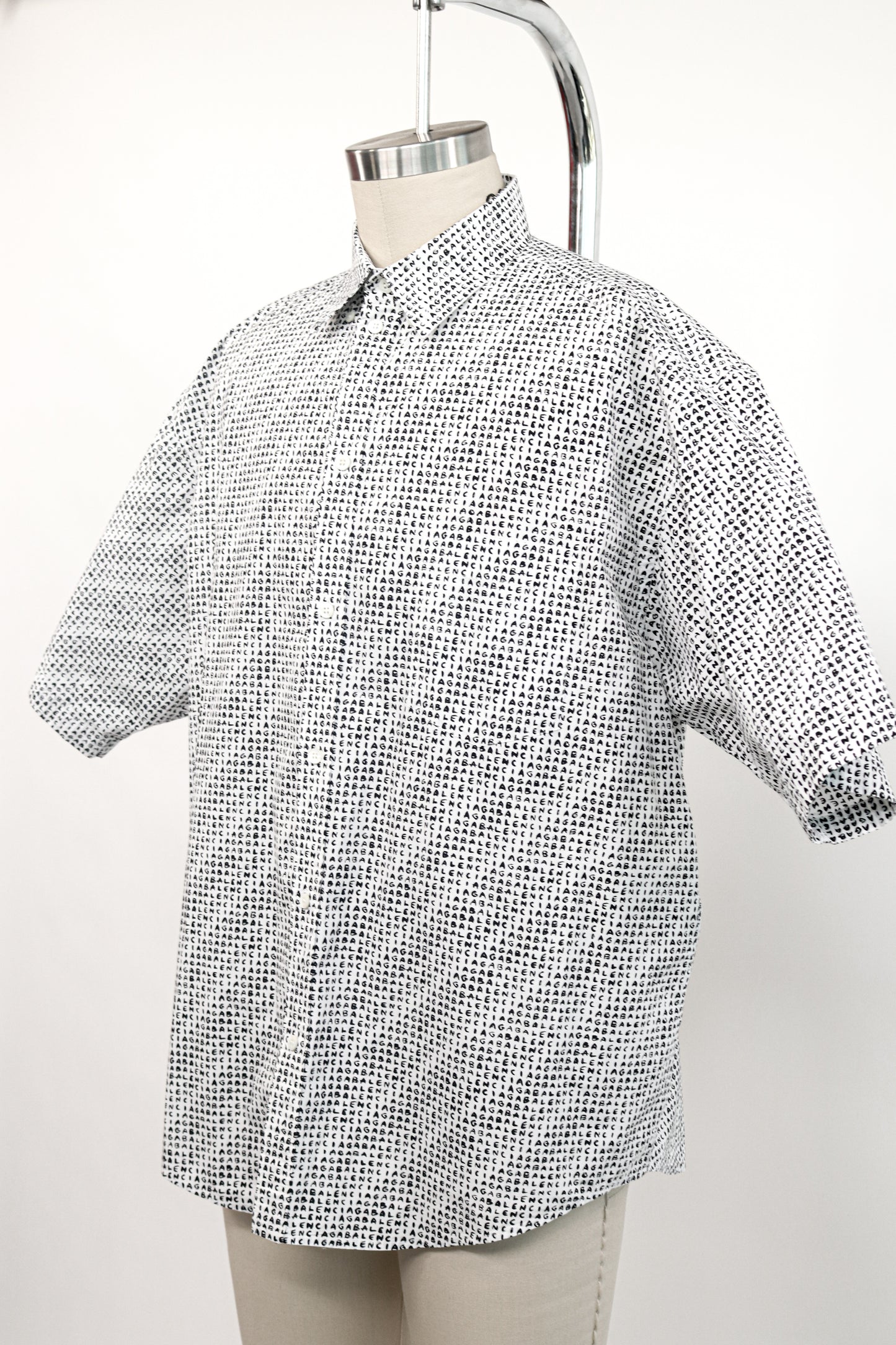 Balenciaga Short Sleeve Button-Up Shirt