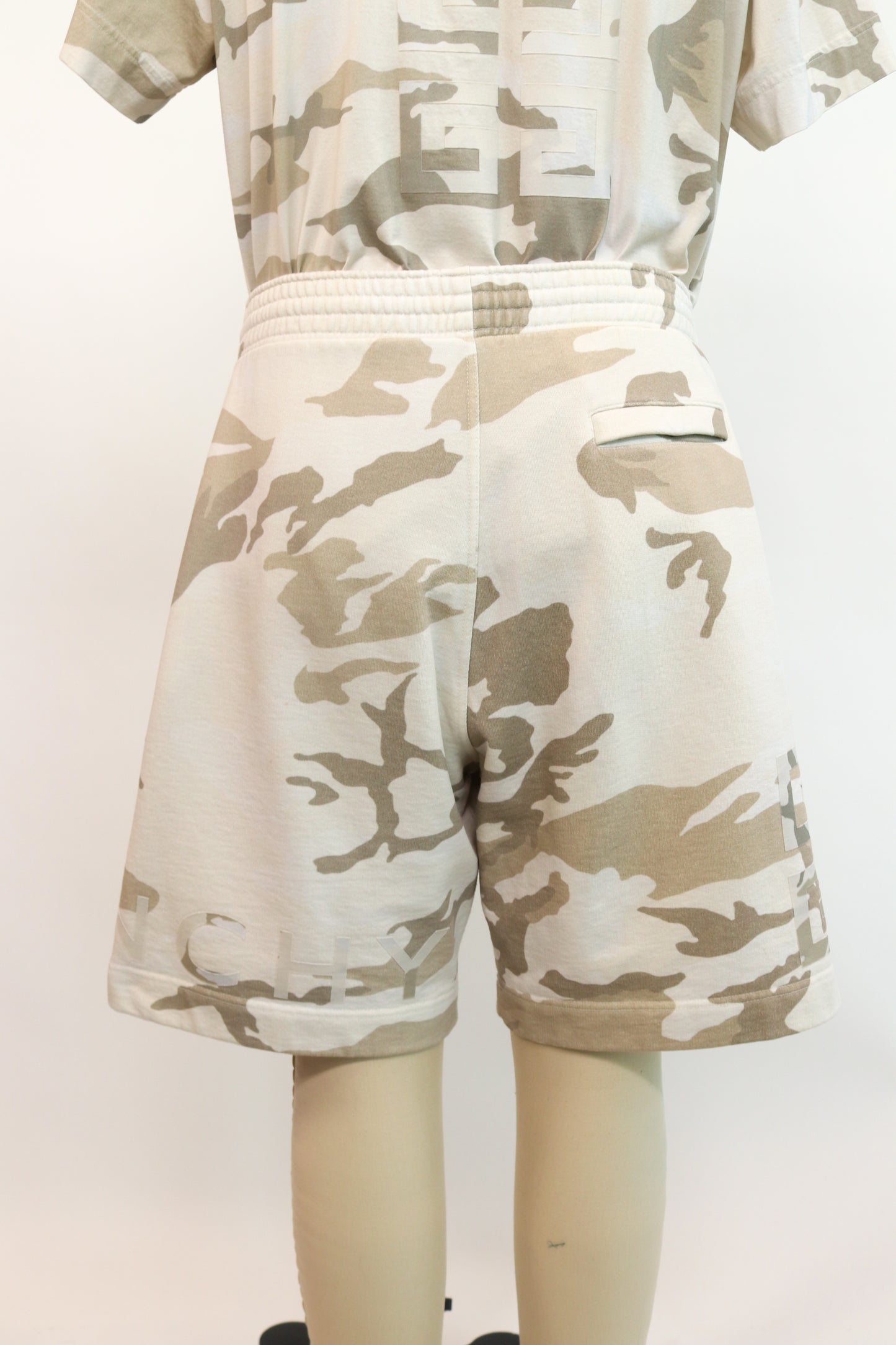 Givenchy Camo Sweat Shorts