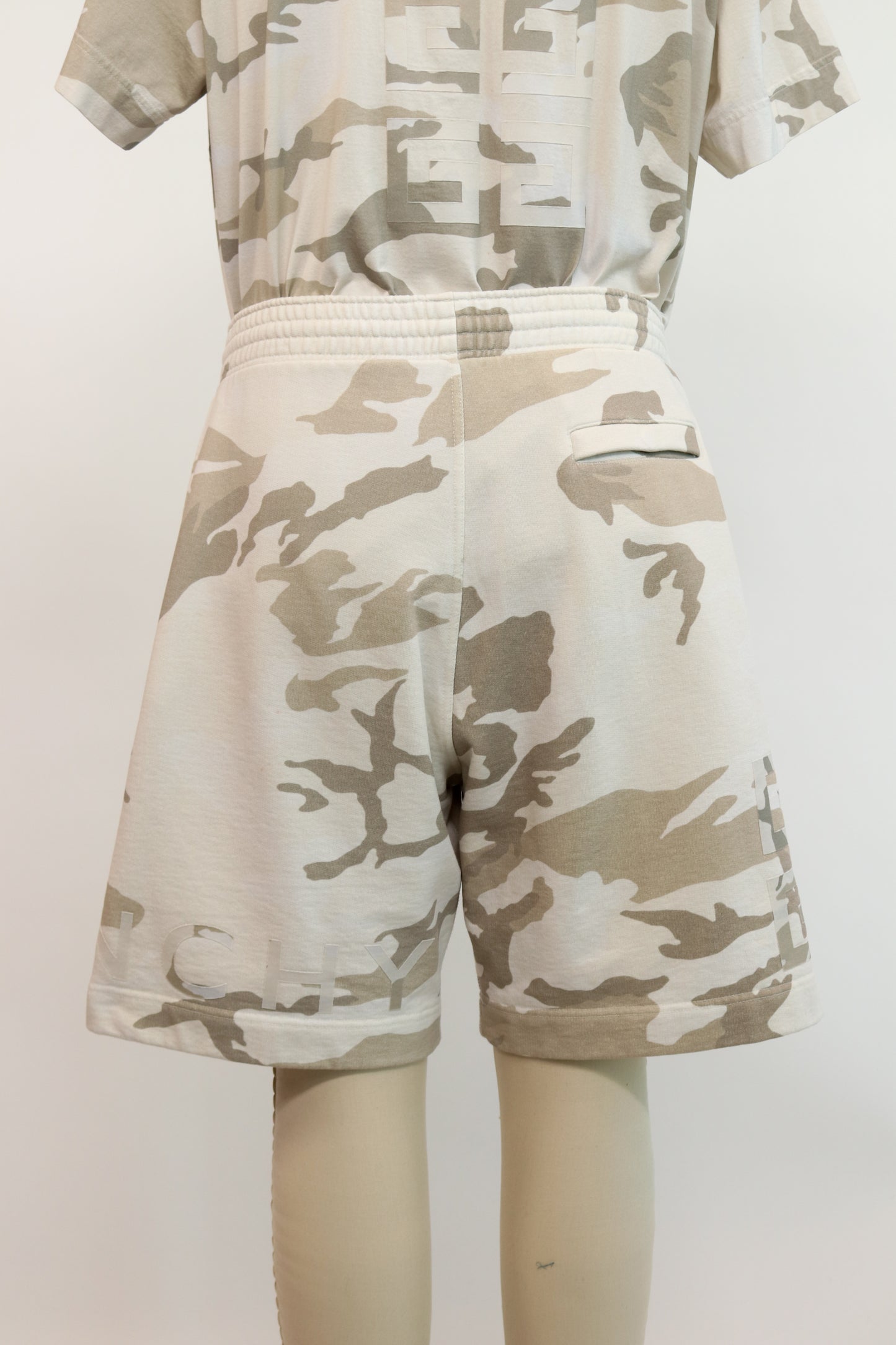 Givenchy Camo Sweat Shorts
