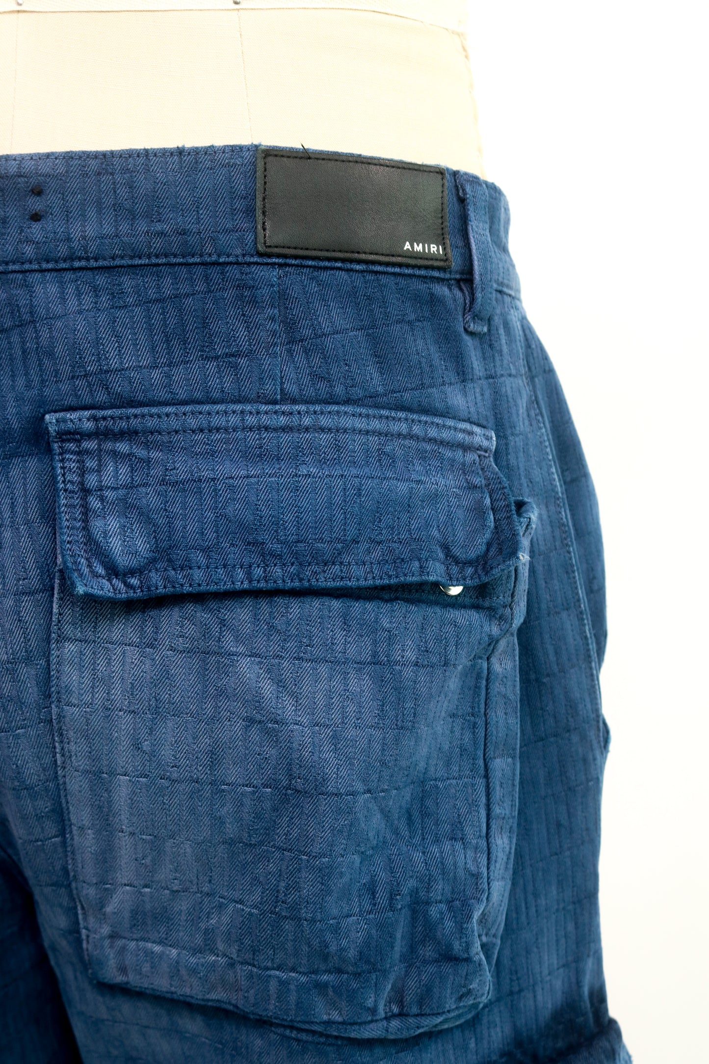 Amiri Denim Cargo Pants