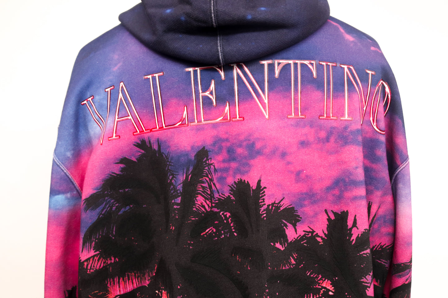 Valentino Palm Tree Graphic Hoodie