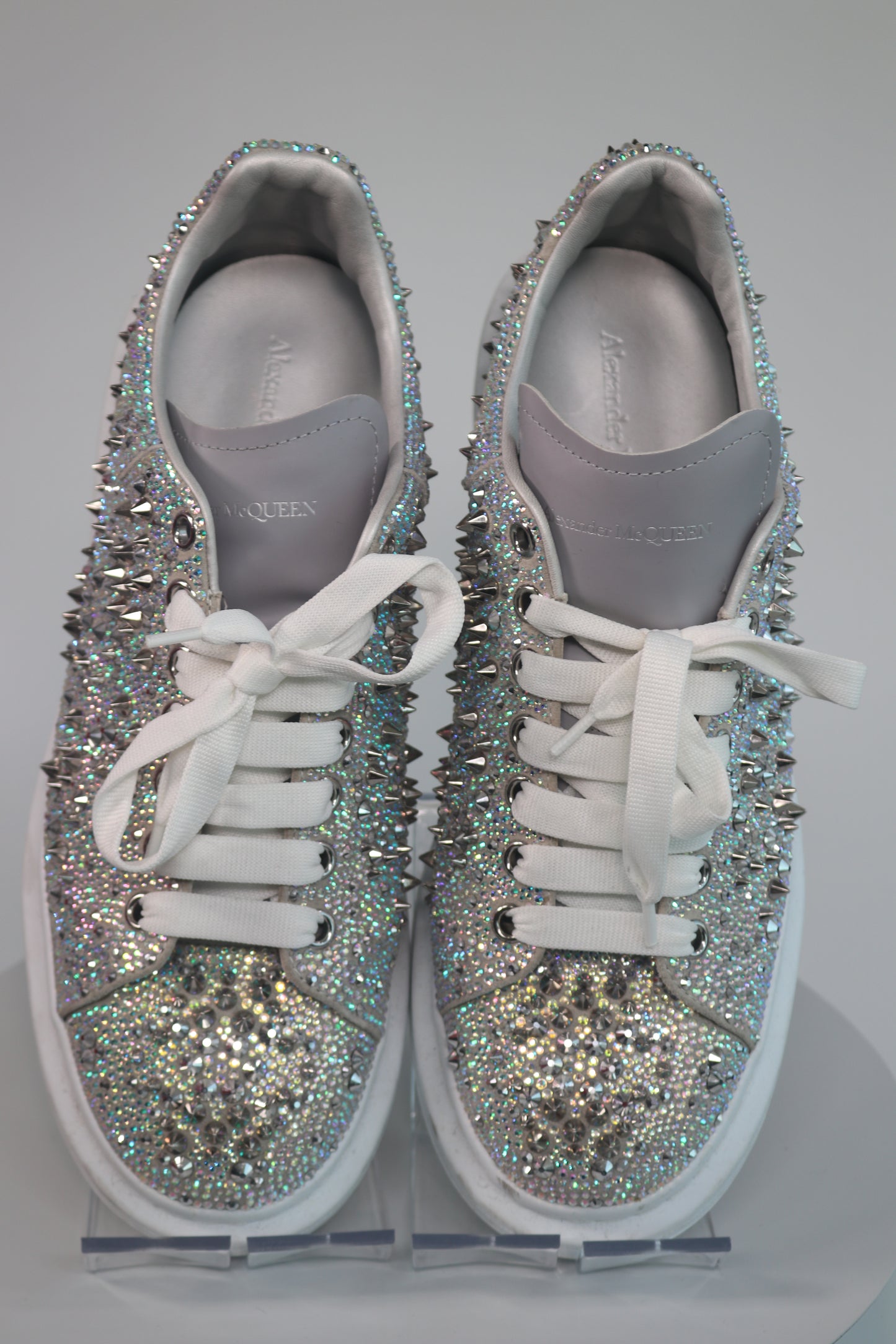 McQueen Crystal Low Top Sneakers