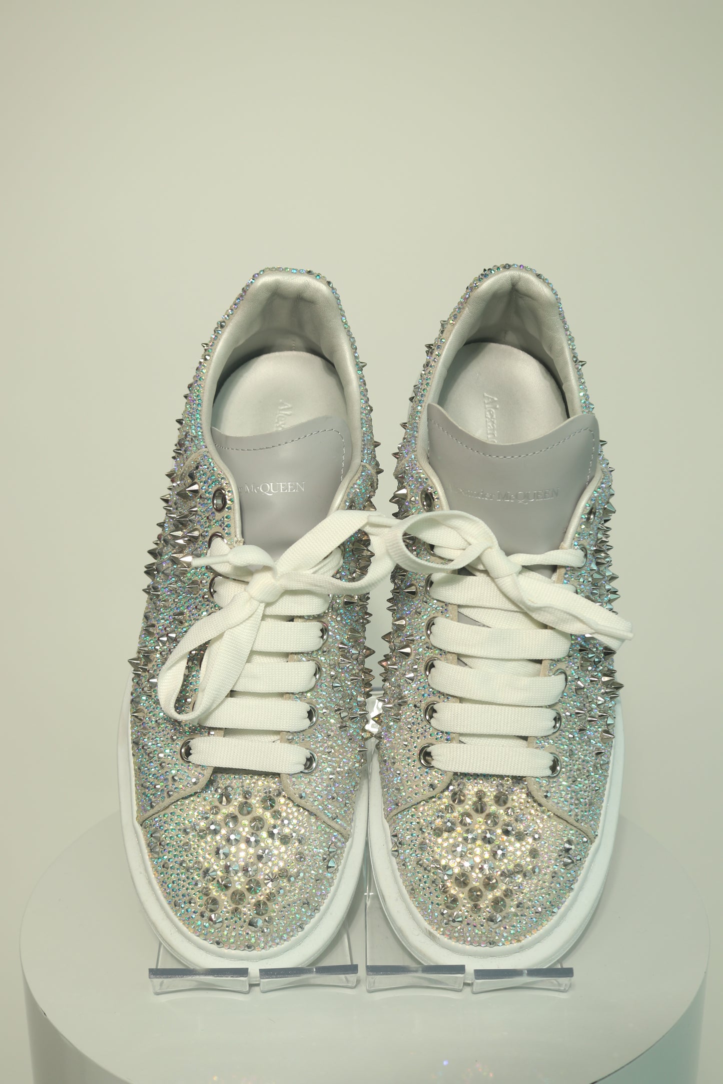 McQueen Crystal Low Top Sneakers
