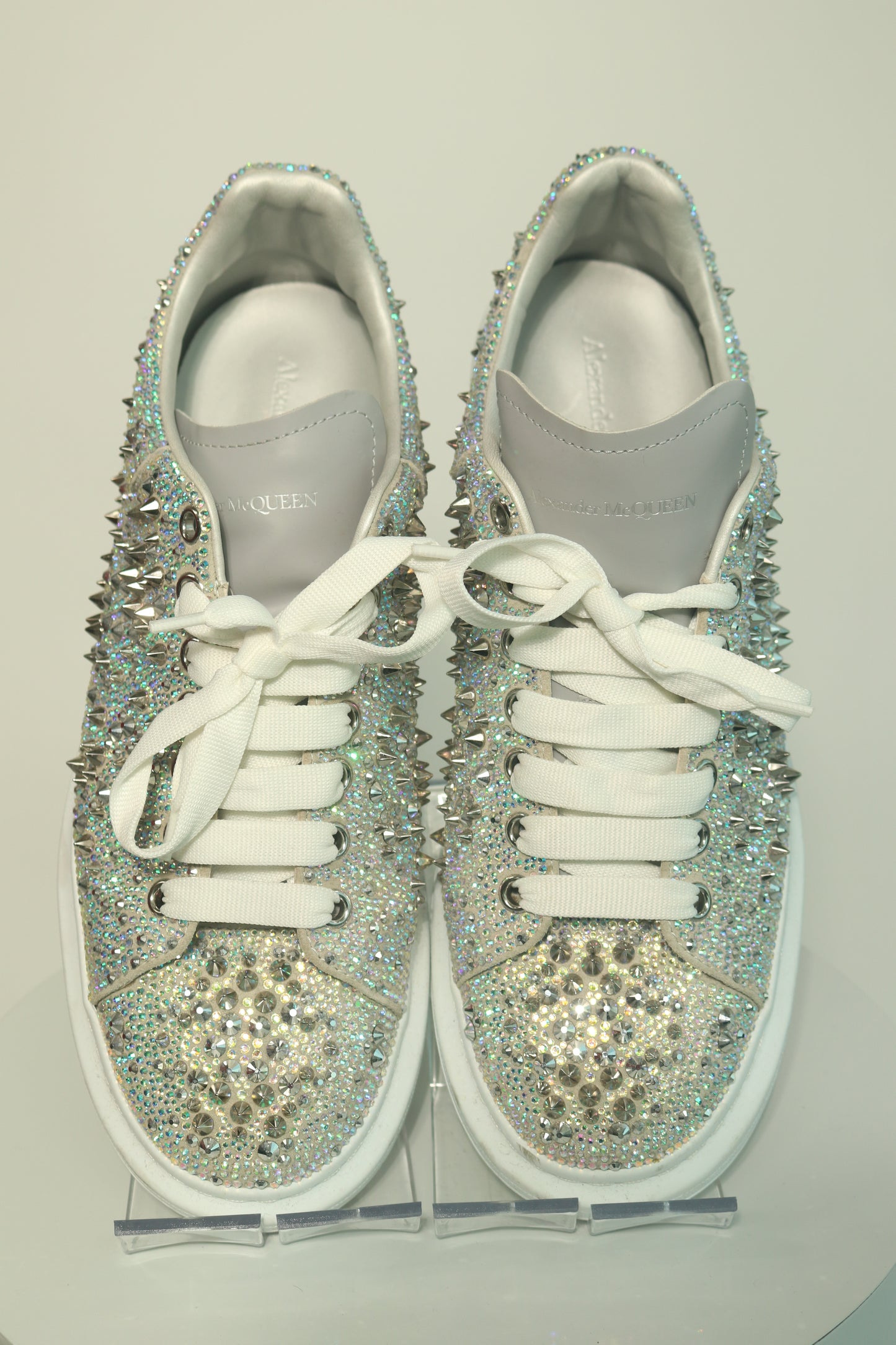McQueen Crystal Low Top Sneakers