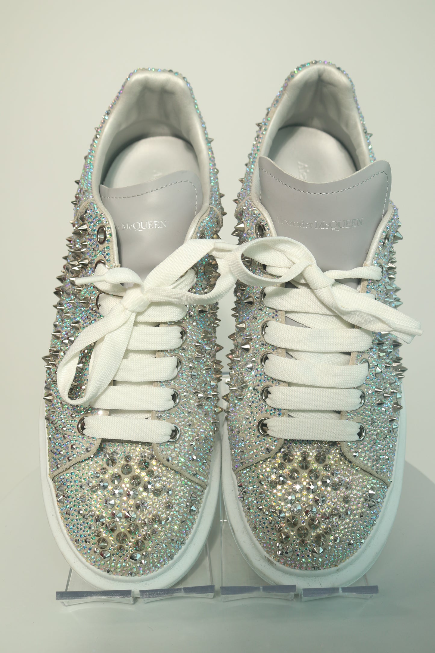 McQueen Crystal Low Top Sneakers