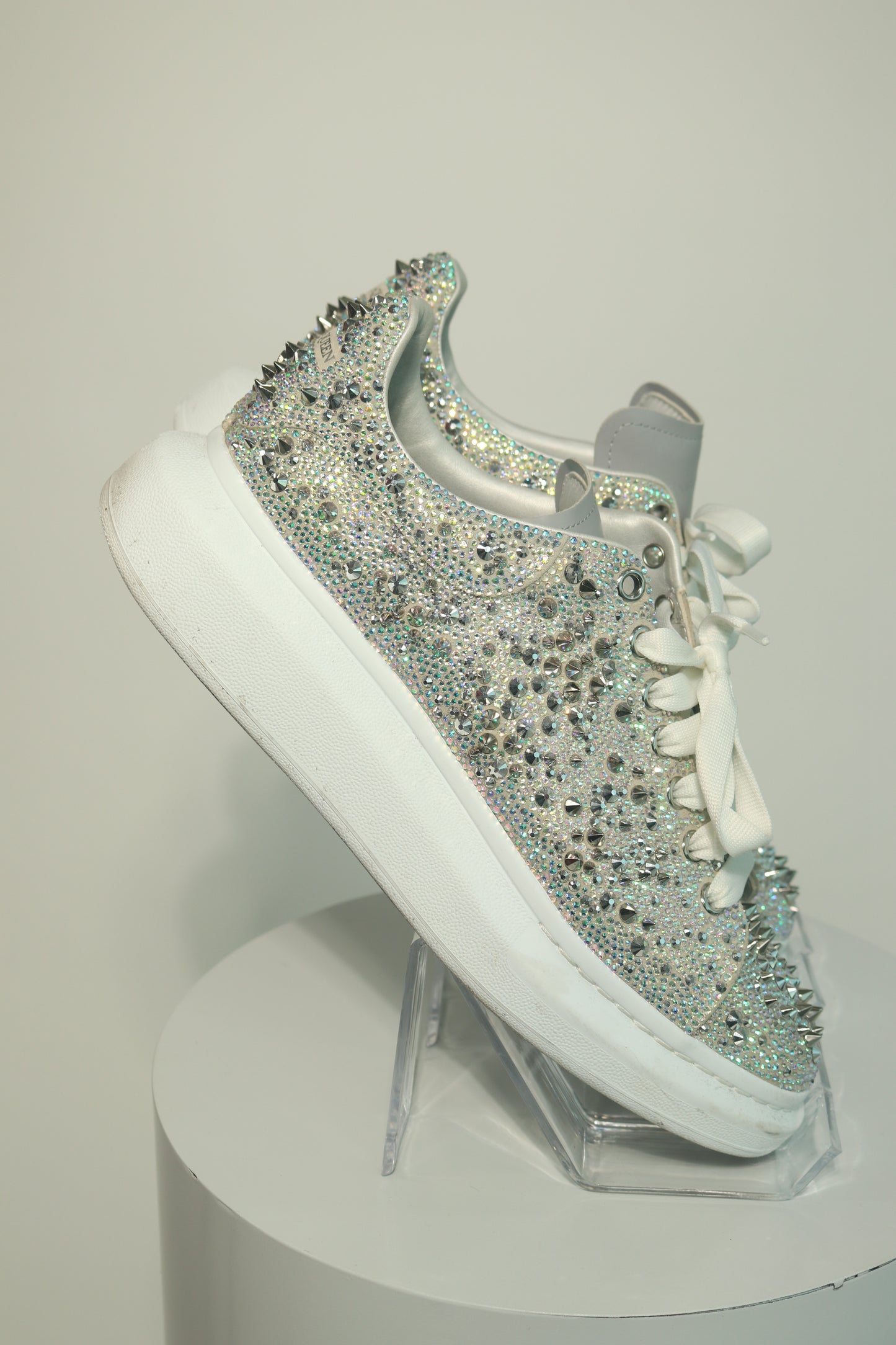 McQueen Crystal Low Top Sneakers