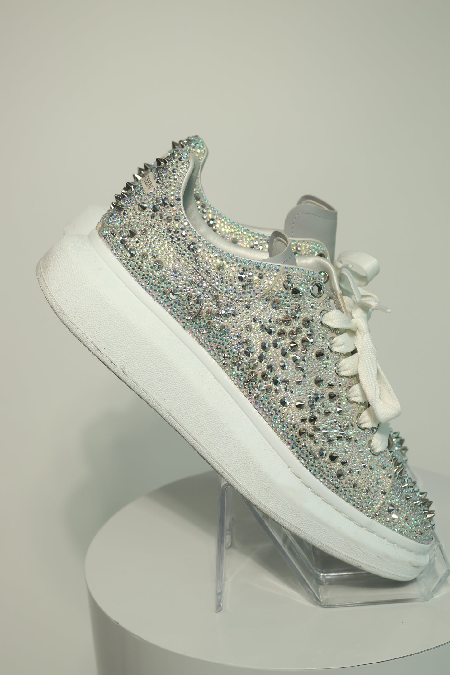McQueen Crystal Low Top Sneakers