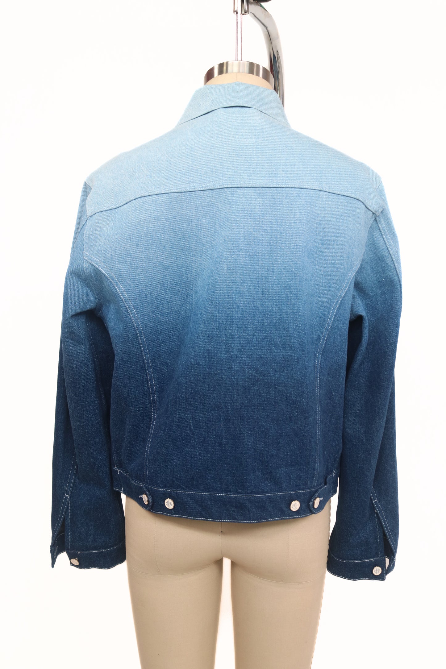 Casablanca Denim Floral Jacket