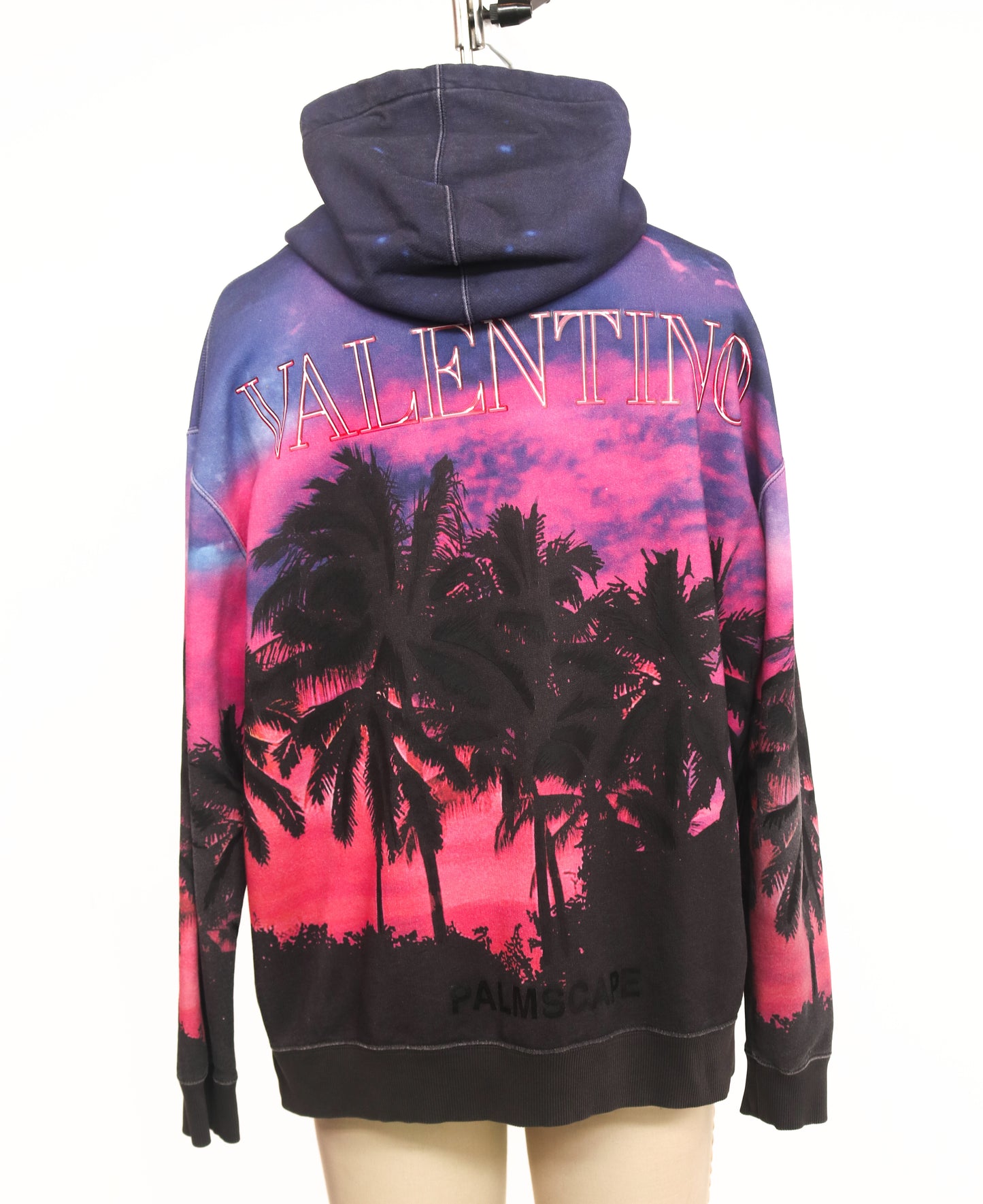 Valentino Palm Tree Graphic Hoodie