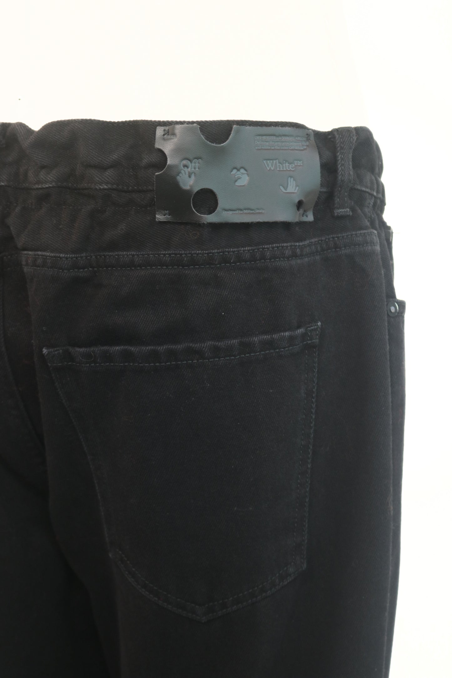 Off-White Black Jeans