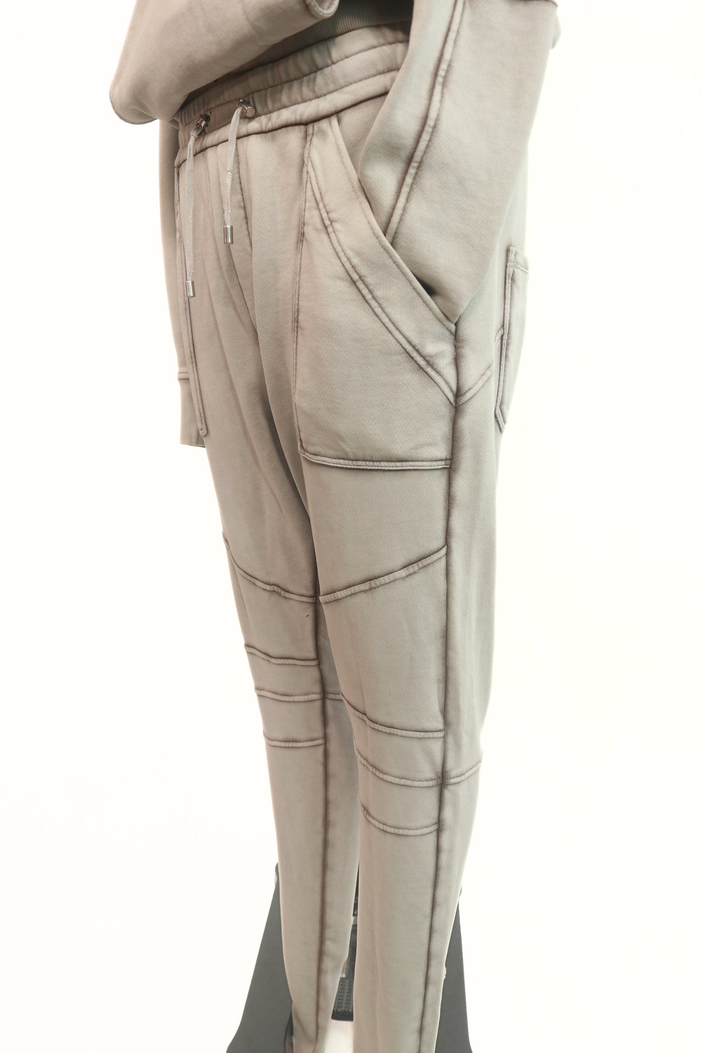 Balmain Bronze Acid Wash Sweatpants