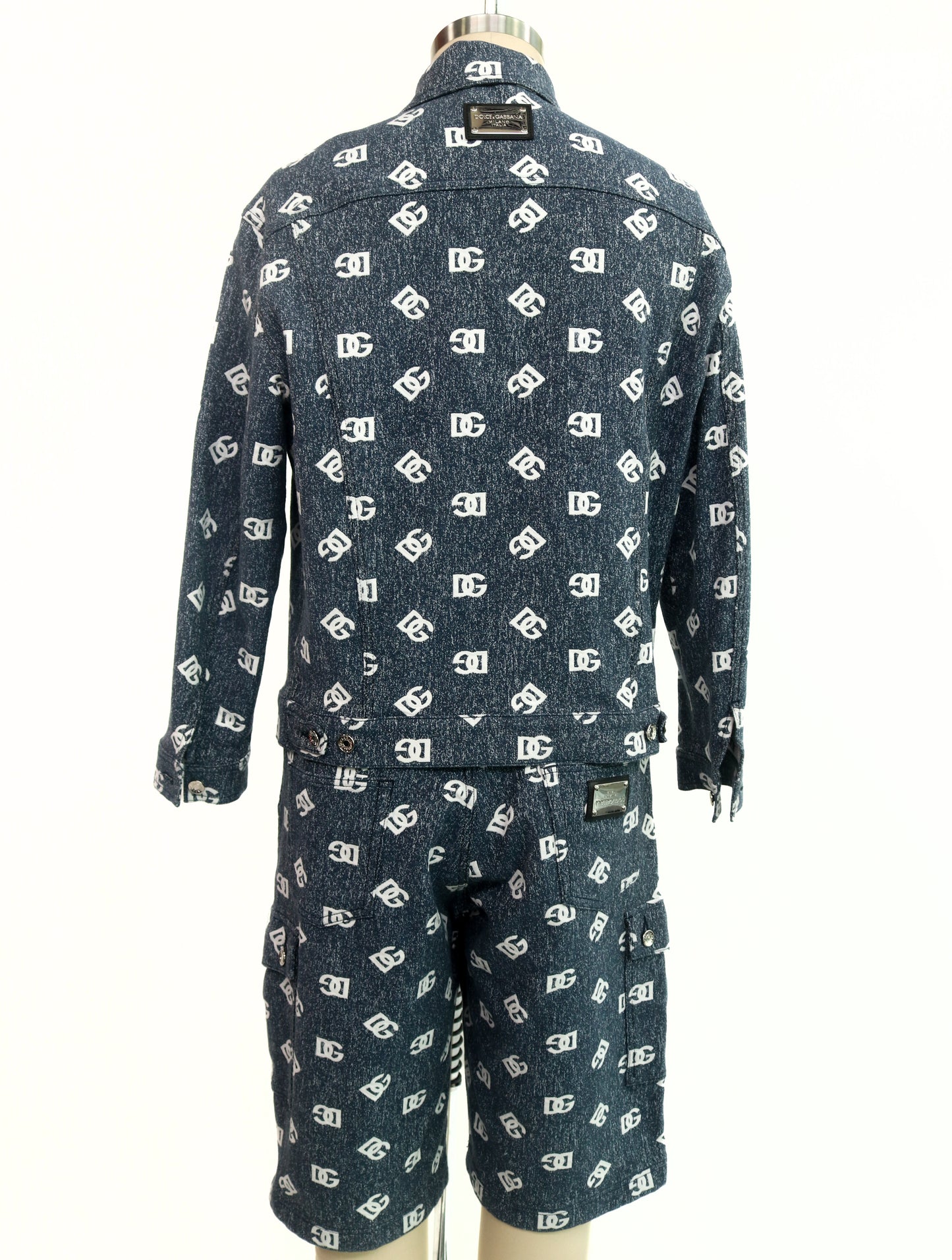 Dolce & Gabbana Monogram Denim Jacket