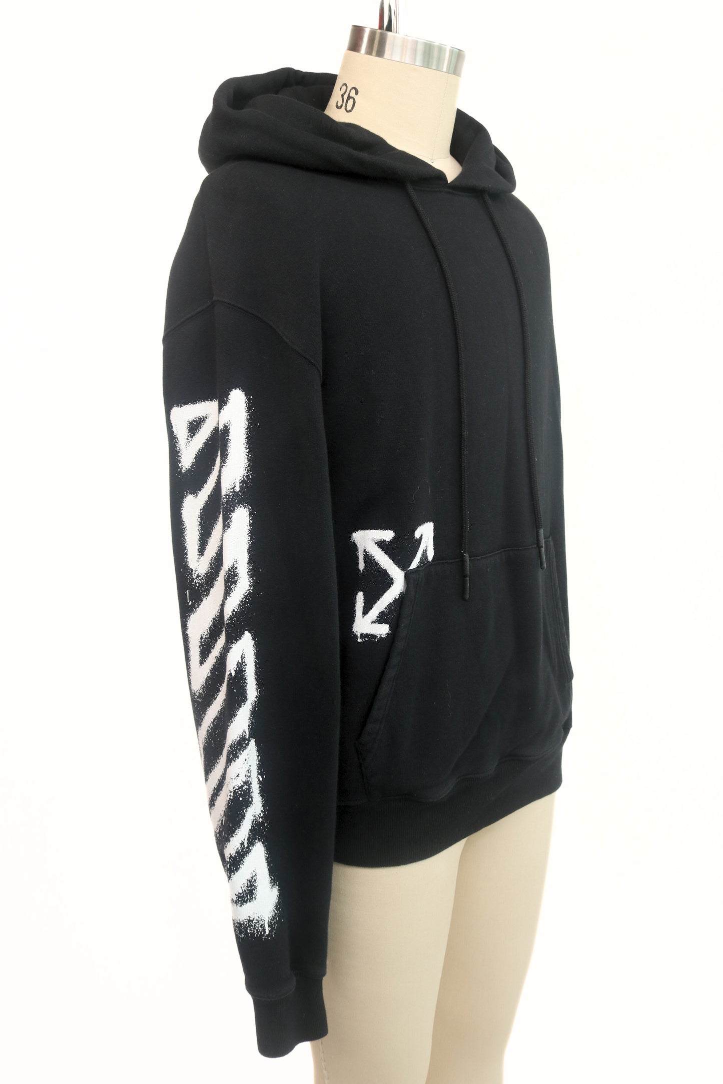 Off-White Logo Hoodie (Spray-paint logo)