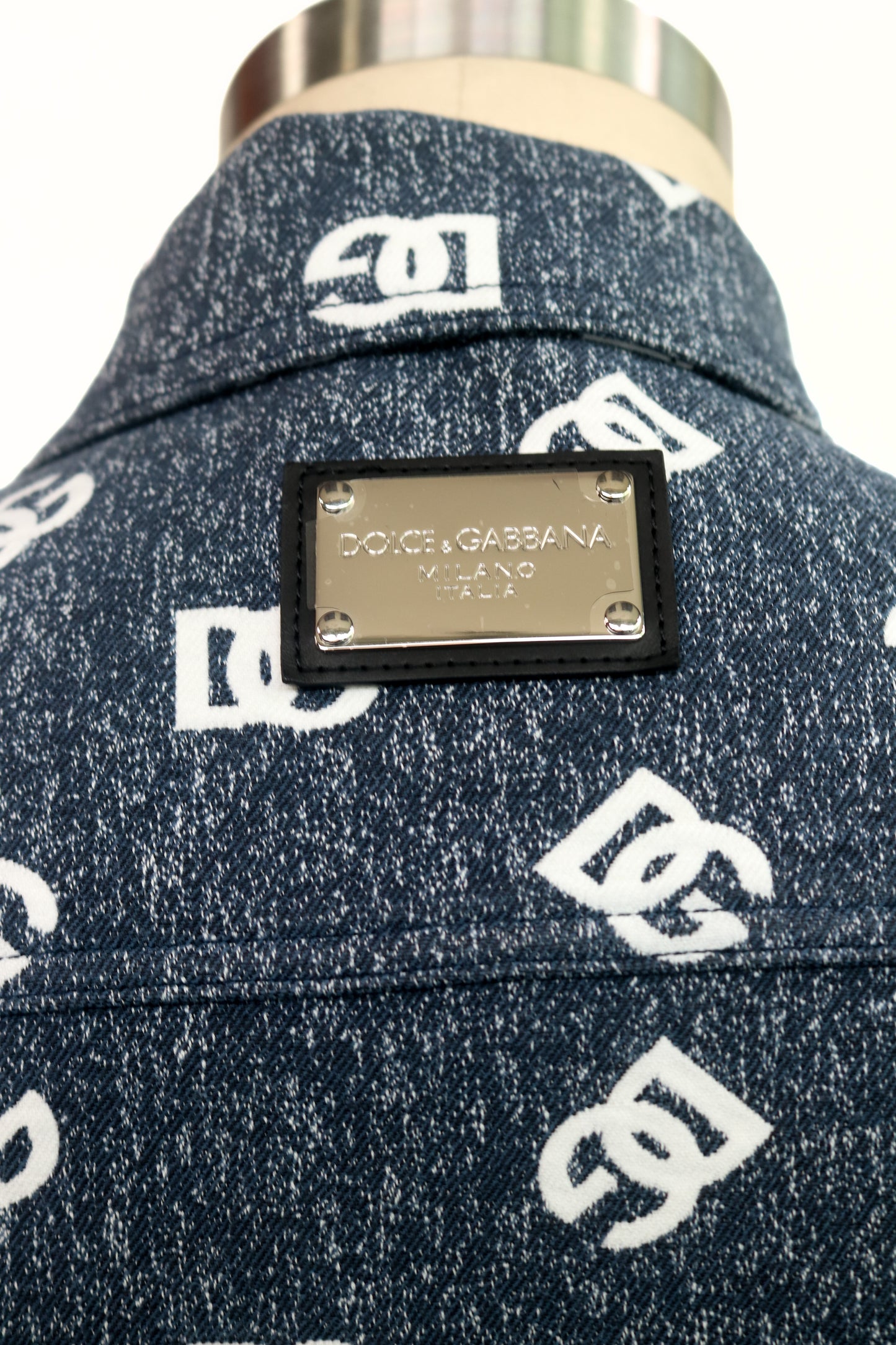 Dolce & Gabbana Monogram Denim Jacket