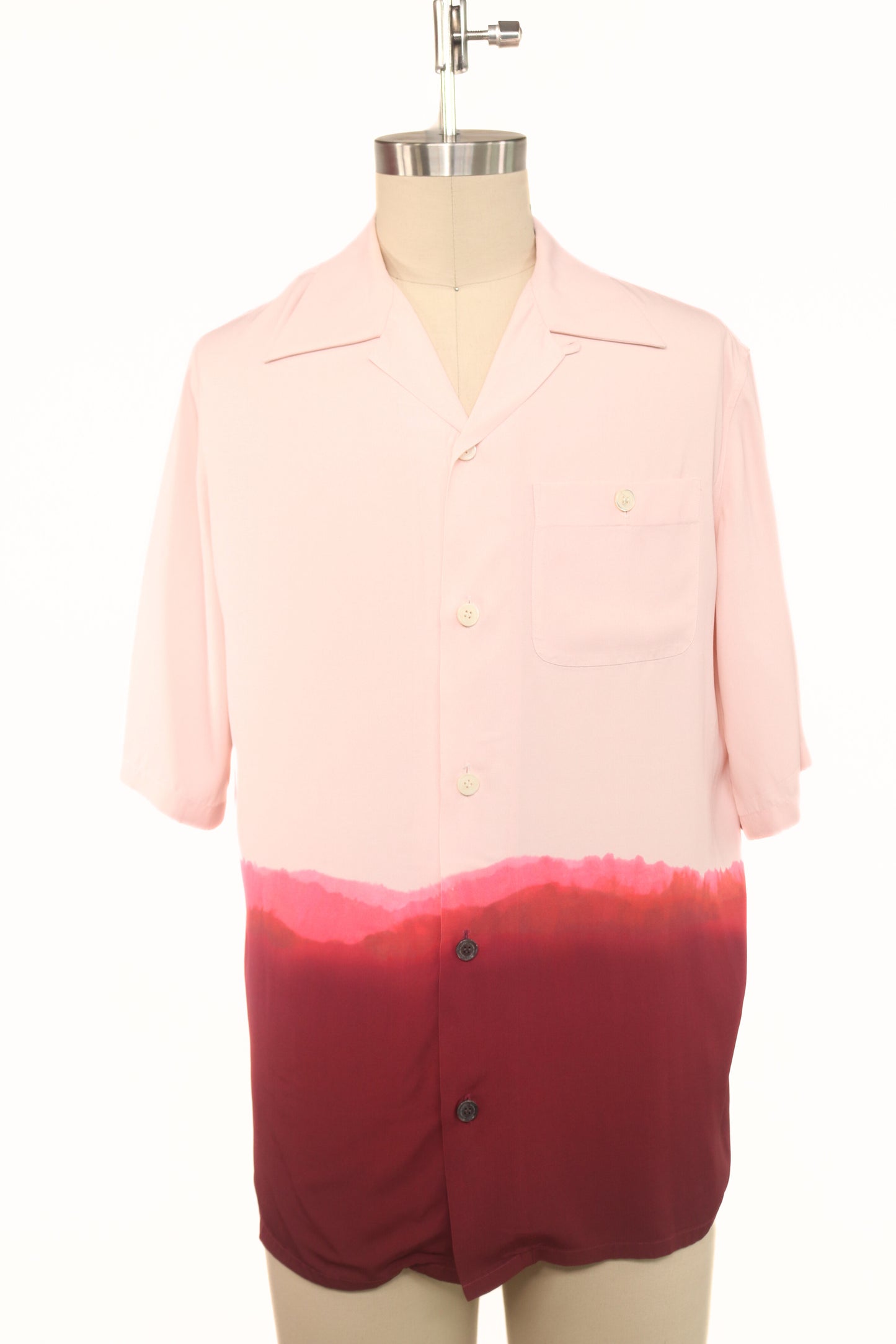 McQueen Ombre Button-Up Shirt