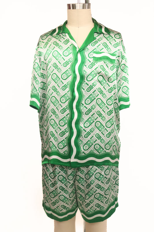 Tennis Club Button-Up Shirt
