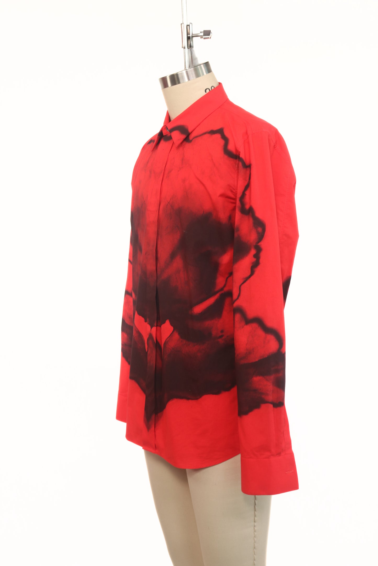McQueen Black Smoke Long Sleeve Shirt