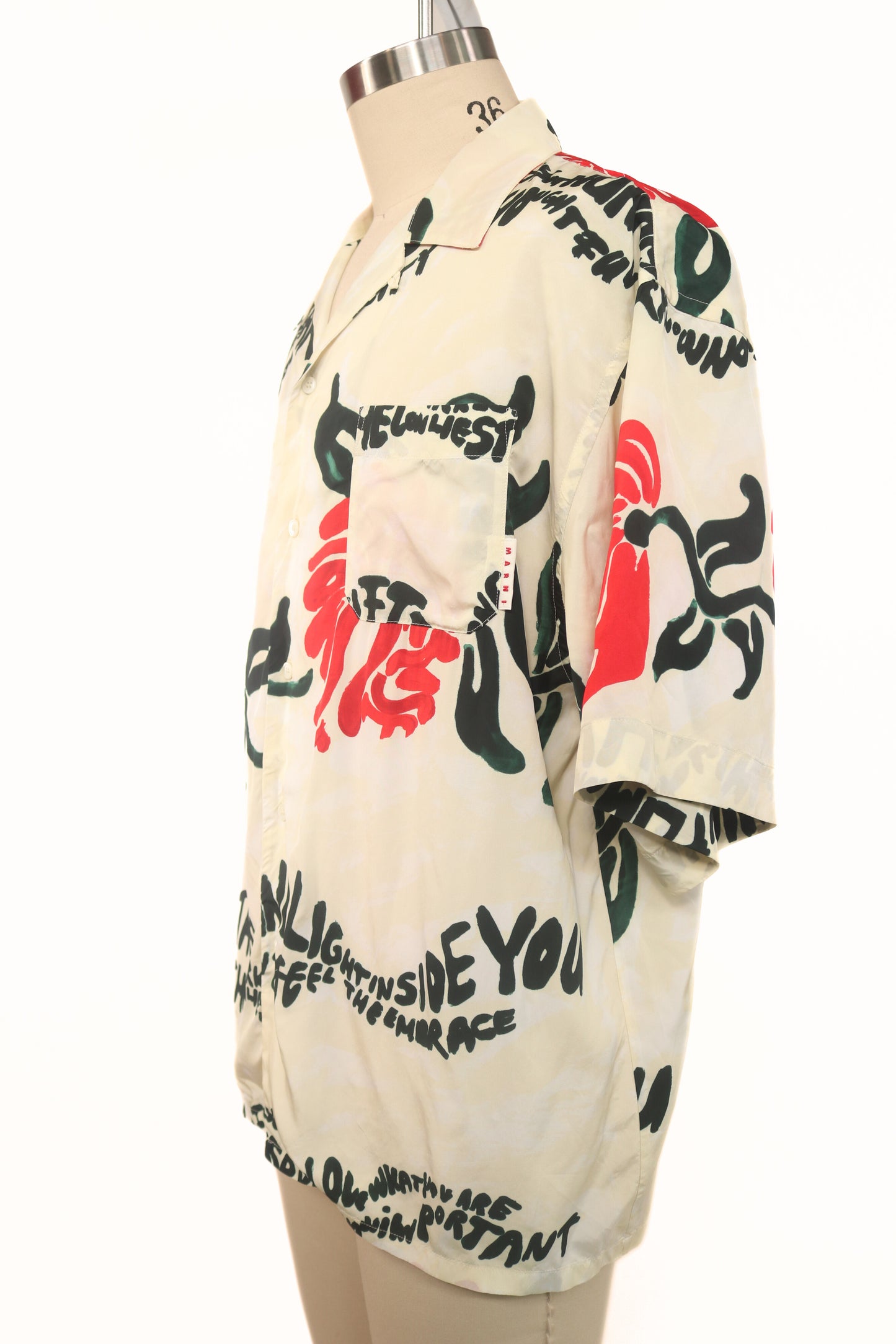 Marni Floral Short Sleeve Shirt