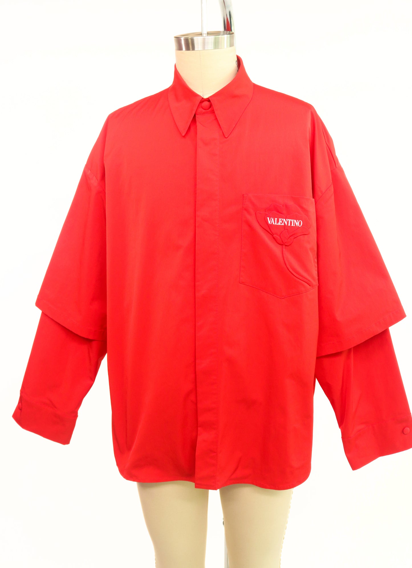 Valentino Long Sleeve Overshirt