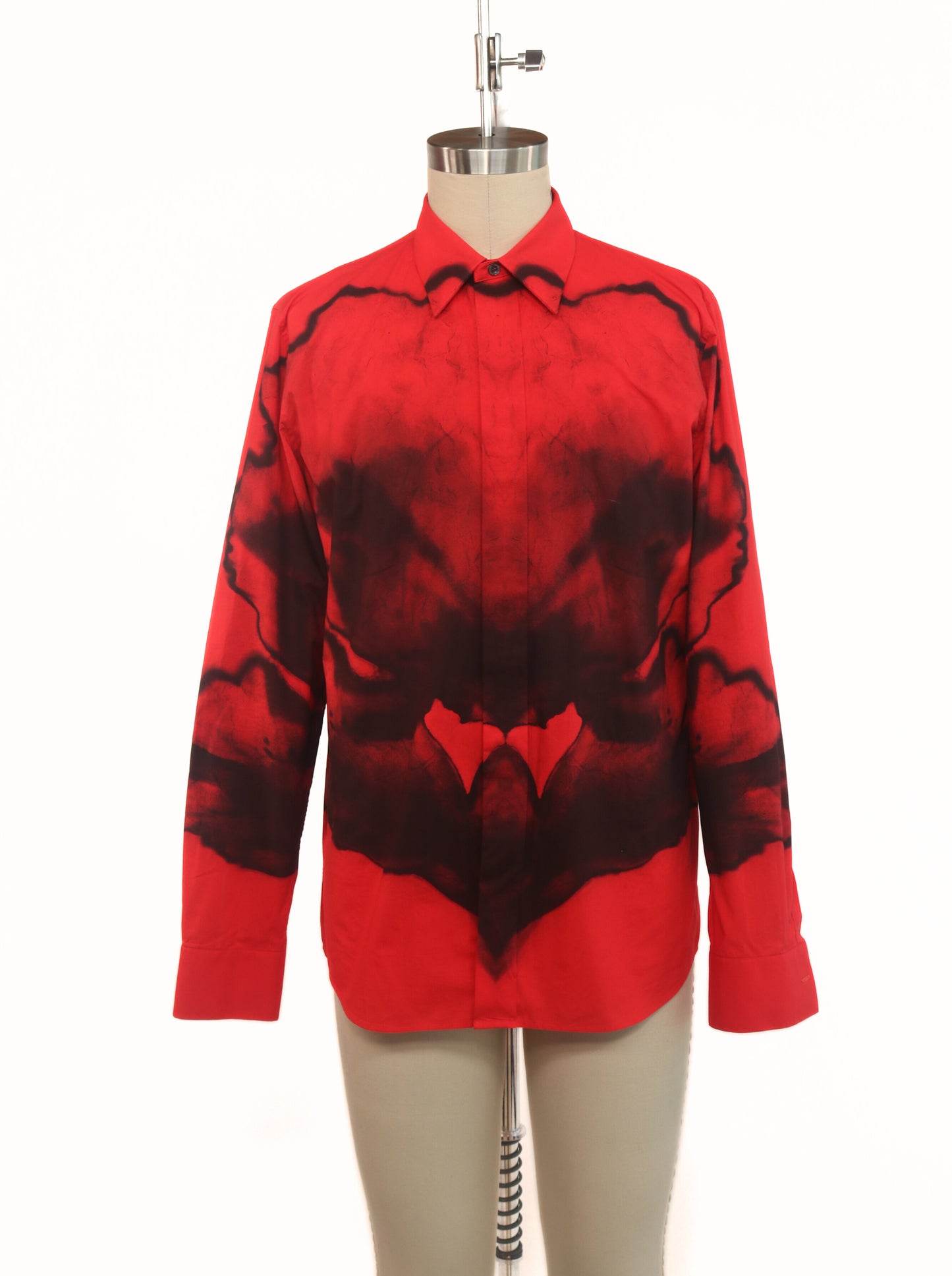 McQueen Black Smoke Long Sleeve Shirt