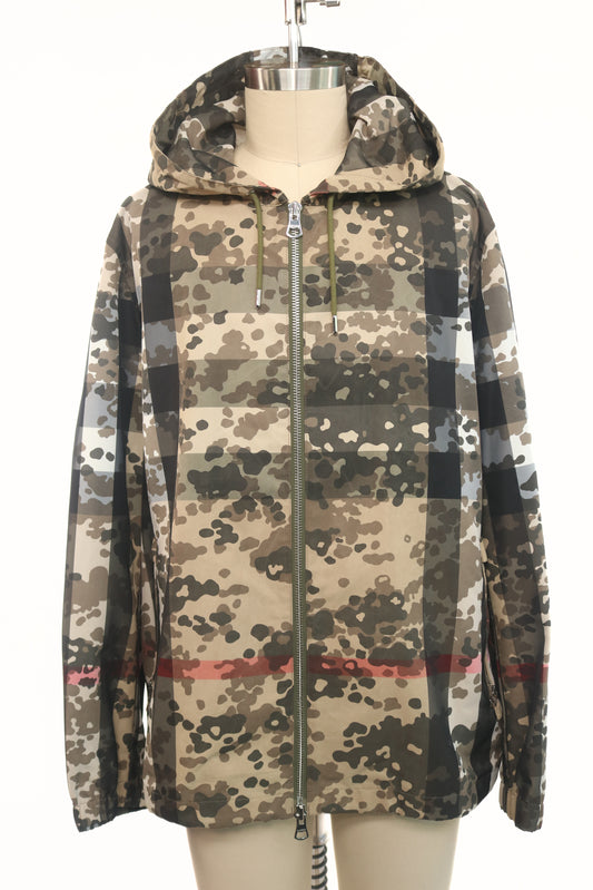 Burberry Camo Windbreaker