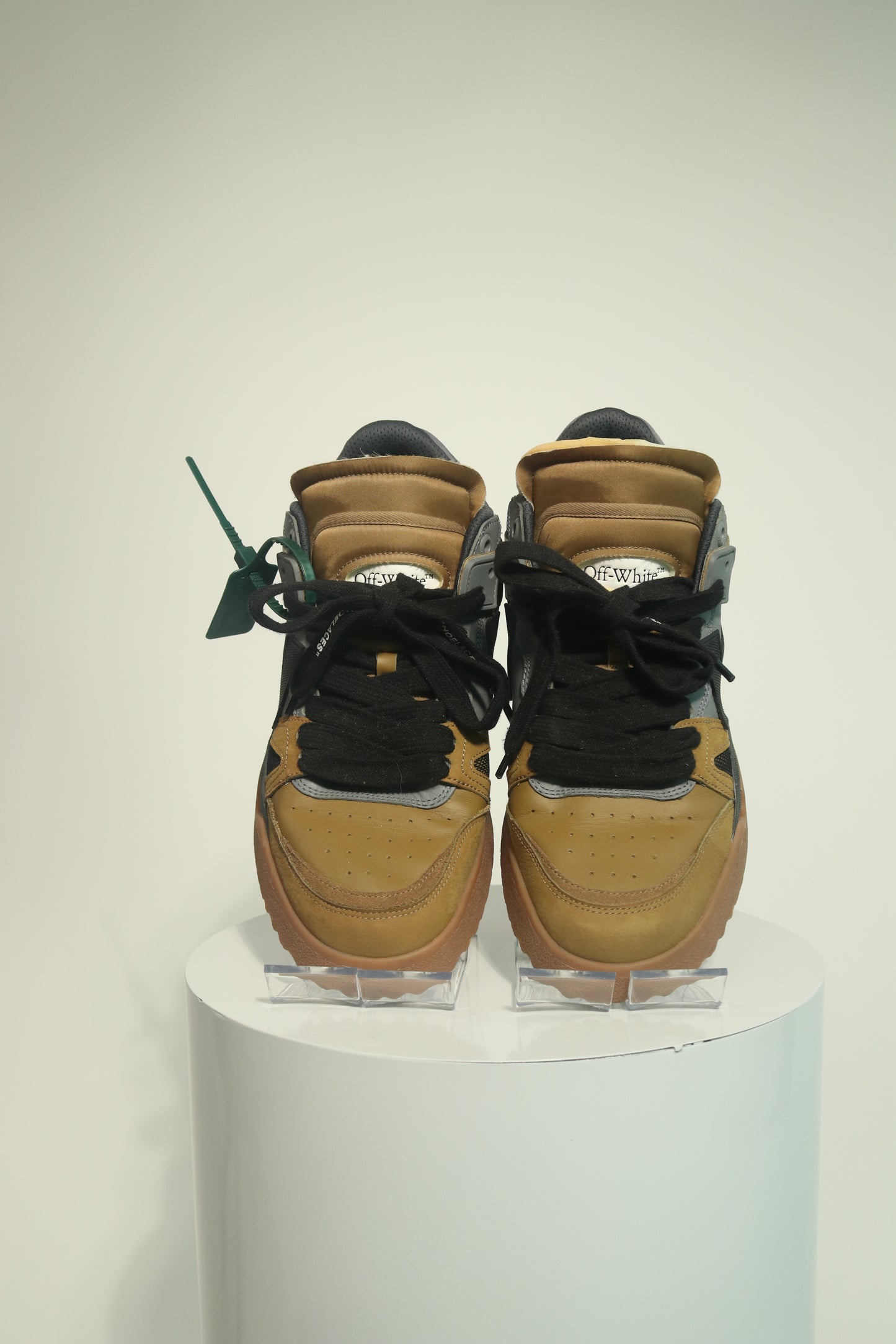 Off-White Sponge Mid Top Sneakers