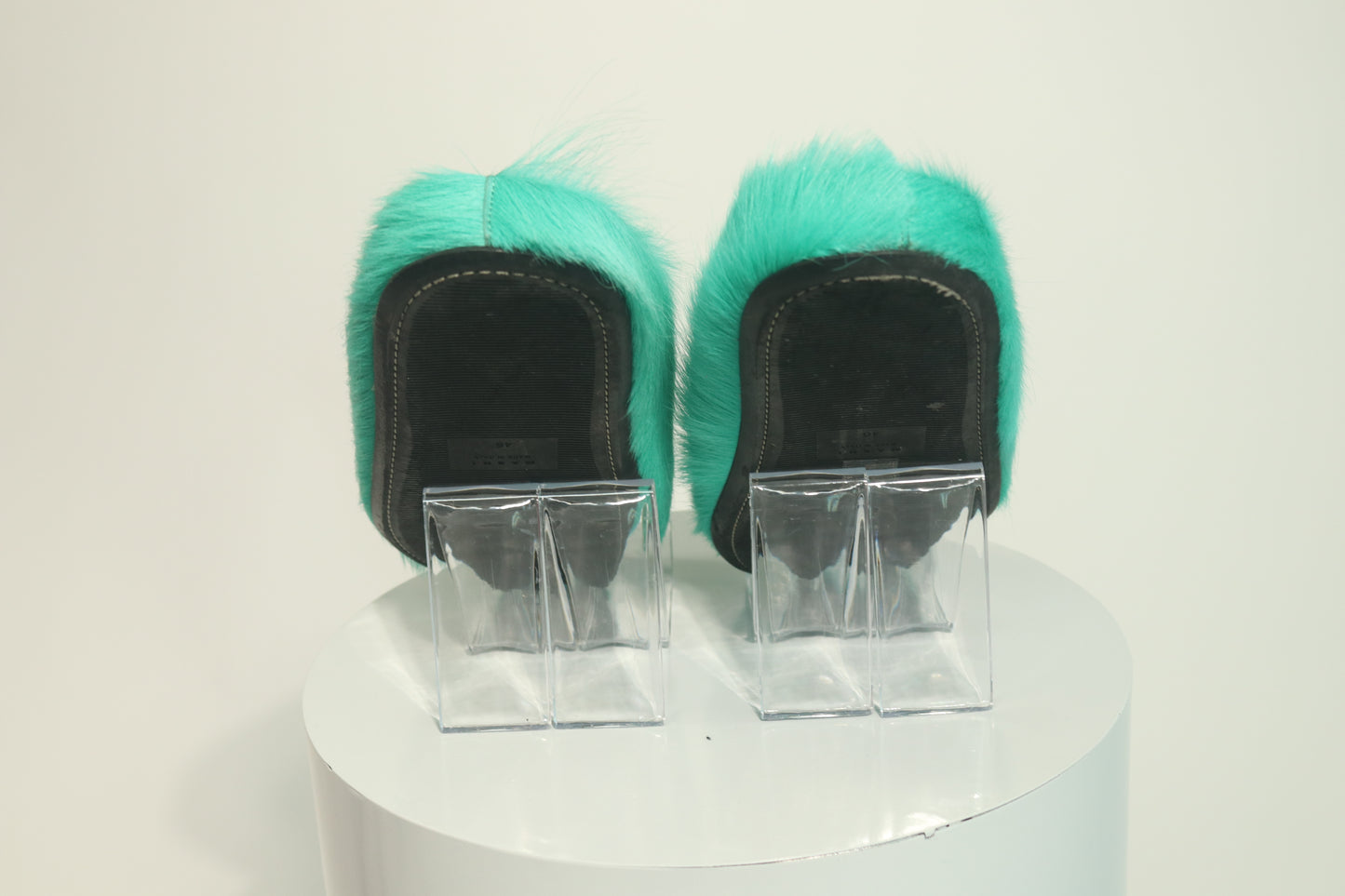 Marni Fussbett Shaggy Sabot Mules