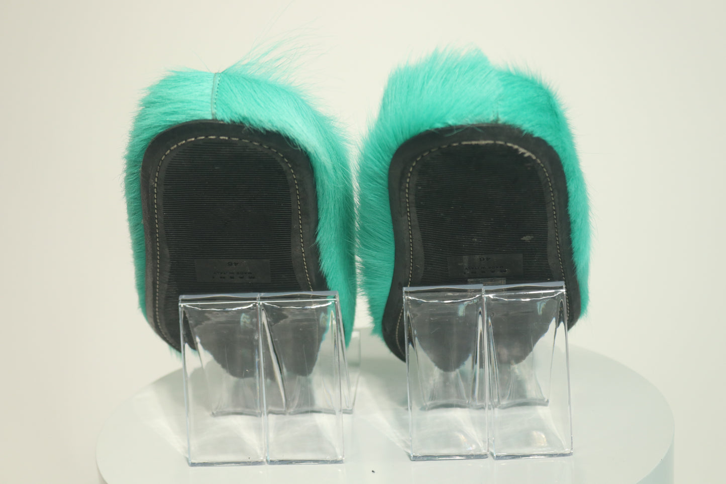 Marni Fussbett Shaggy Sabot Mules